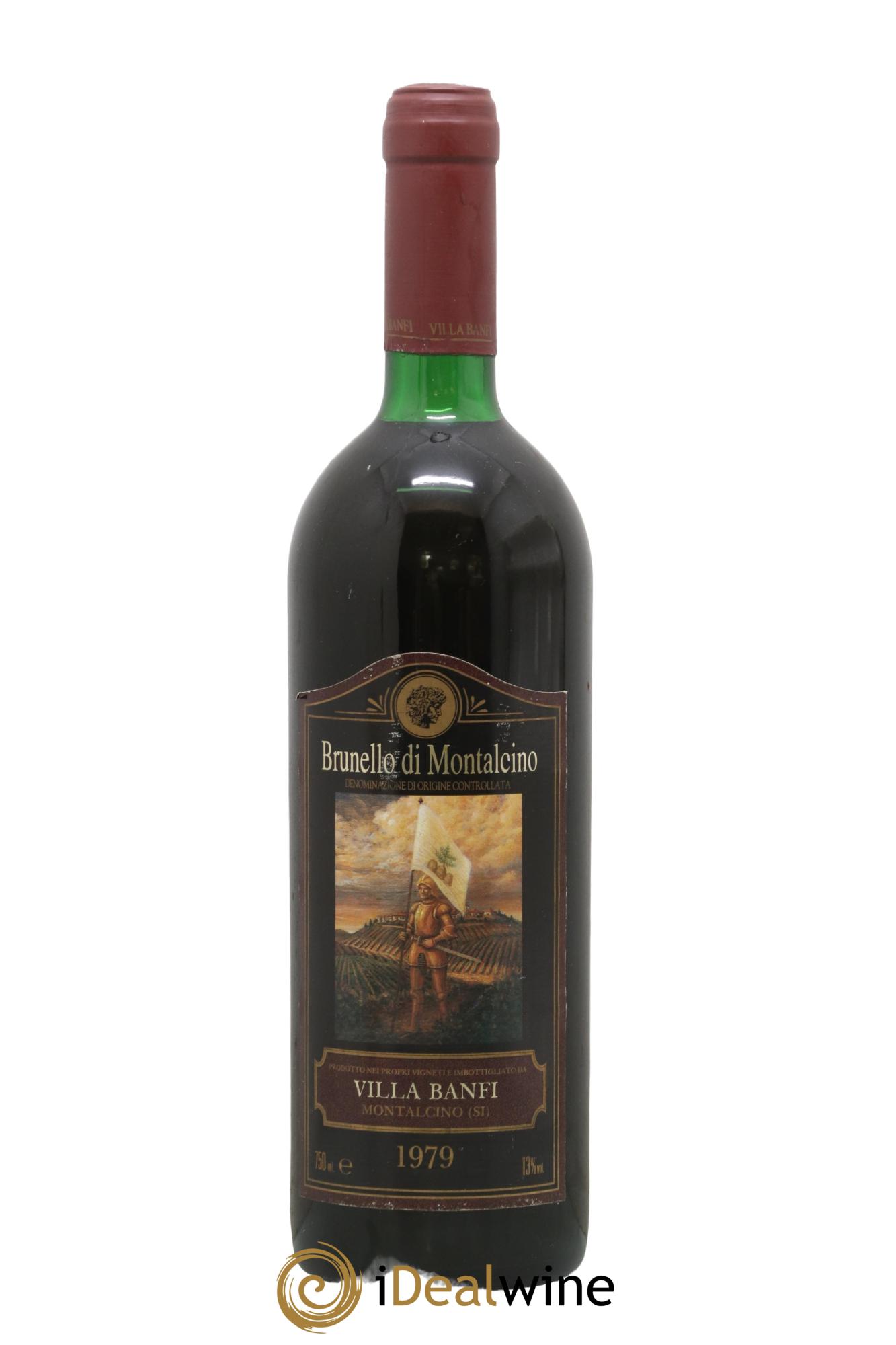 Brunello di Montalcino DOCG Villa Banfi 1979 - Lot de 1 bouteille - 0