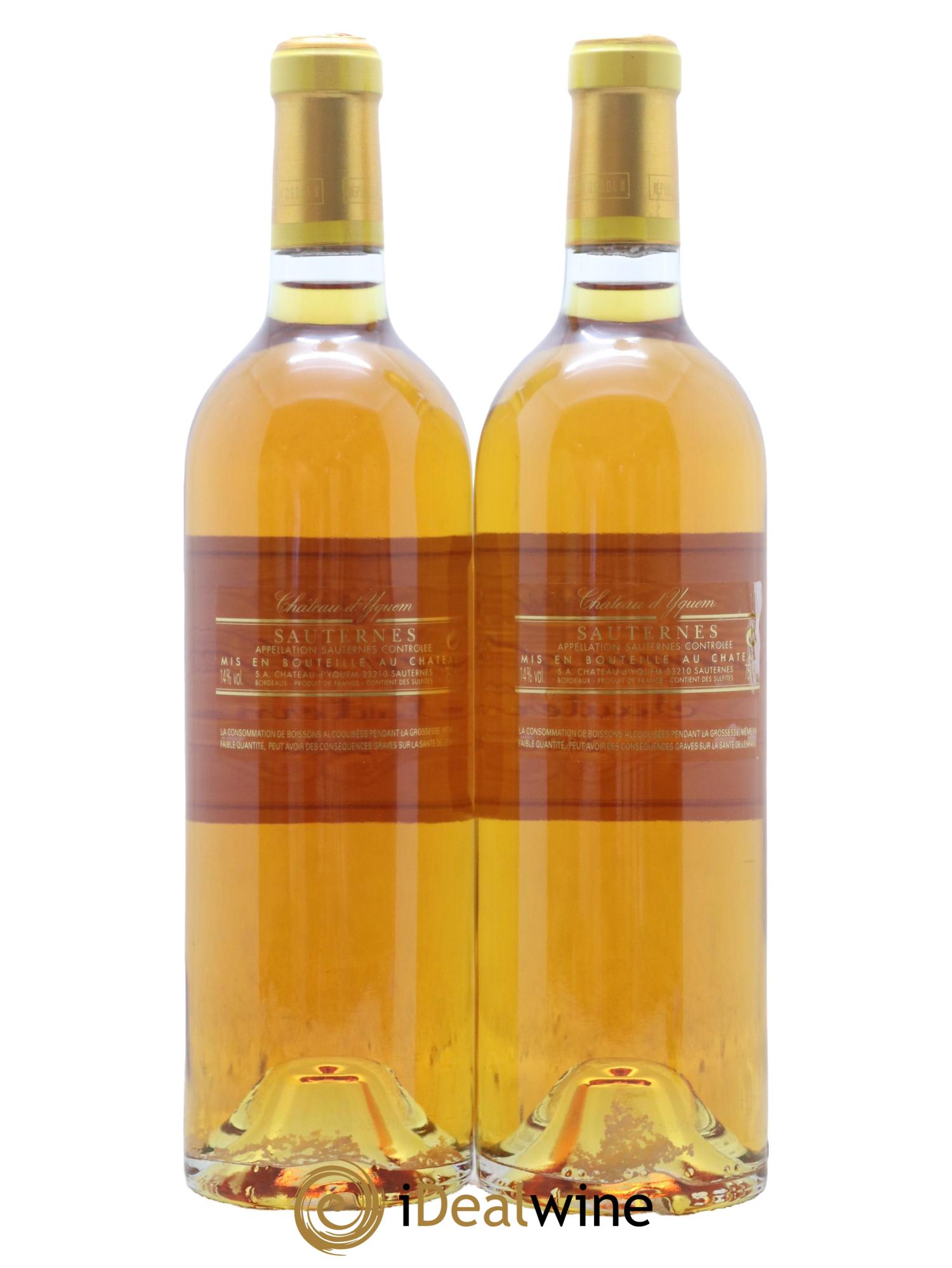 Château d' Yquem 1er Cru Classé Supérieur 2006 - Lot de 2 bouteilles - 1