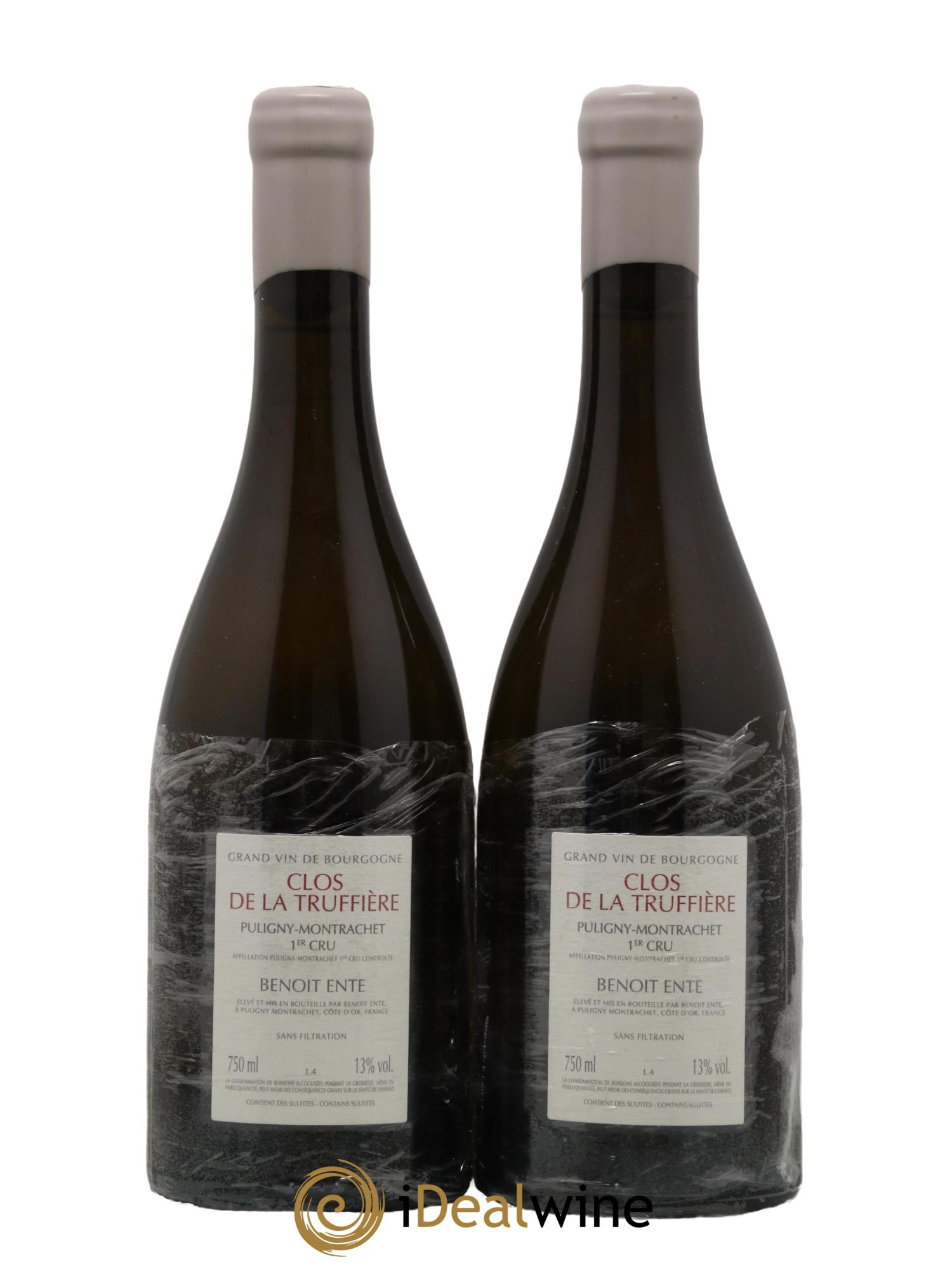 Puligny-Montrachet 1er Cru Clos de la Truffière Benoit Ente 2019 - Lot de 2 bouteilles - 1