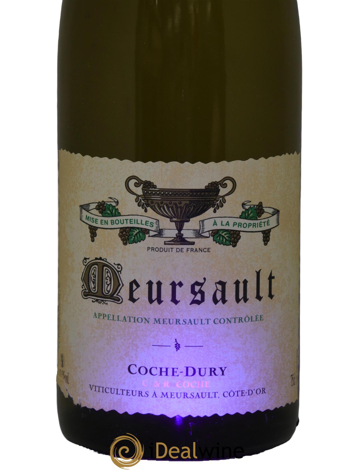 Meursault Coche Dury (Domaine) 2020 - Lot de 1 bouteille - 1