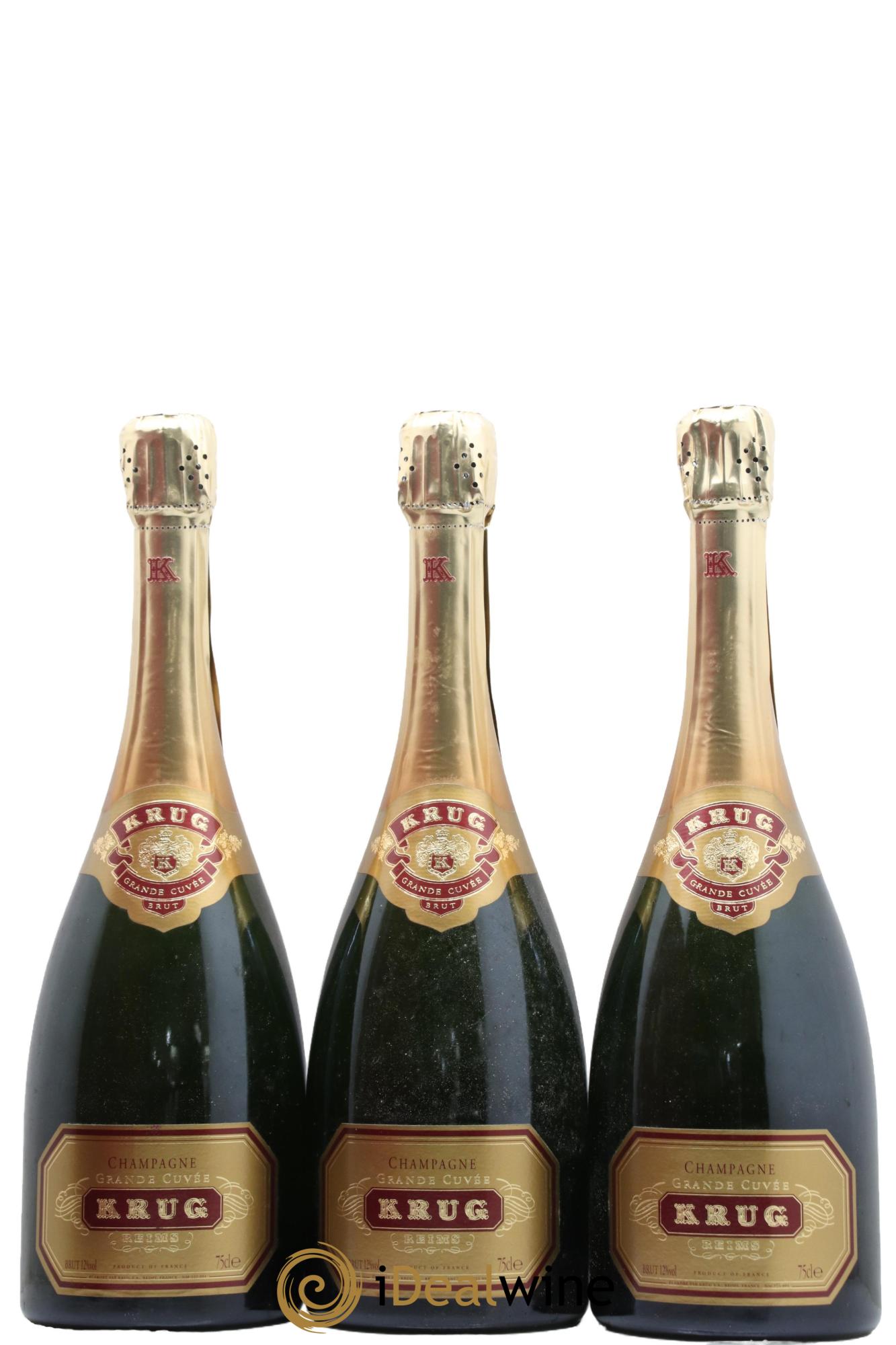 Grande Cuvée Brut Krug - Lot de 3 bouteilles - 1