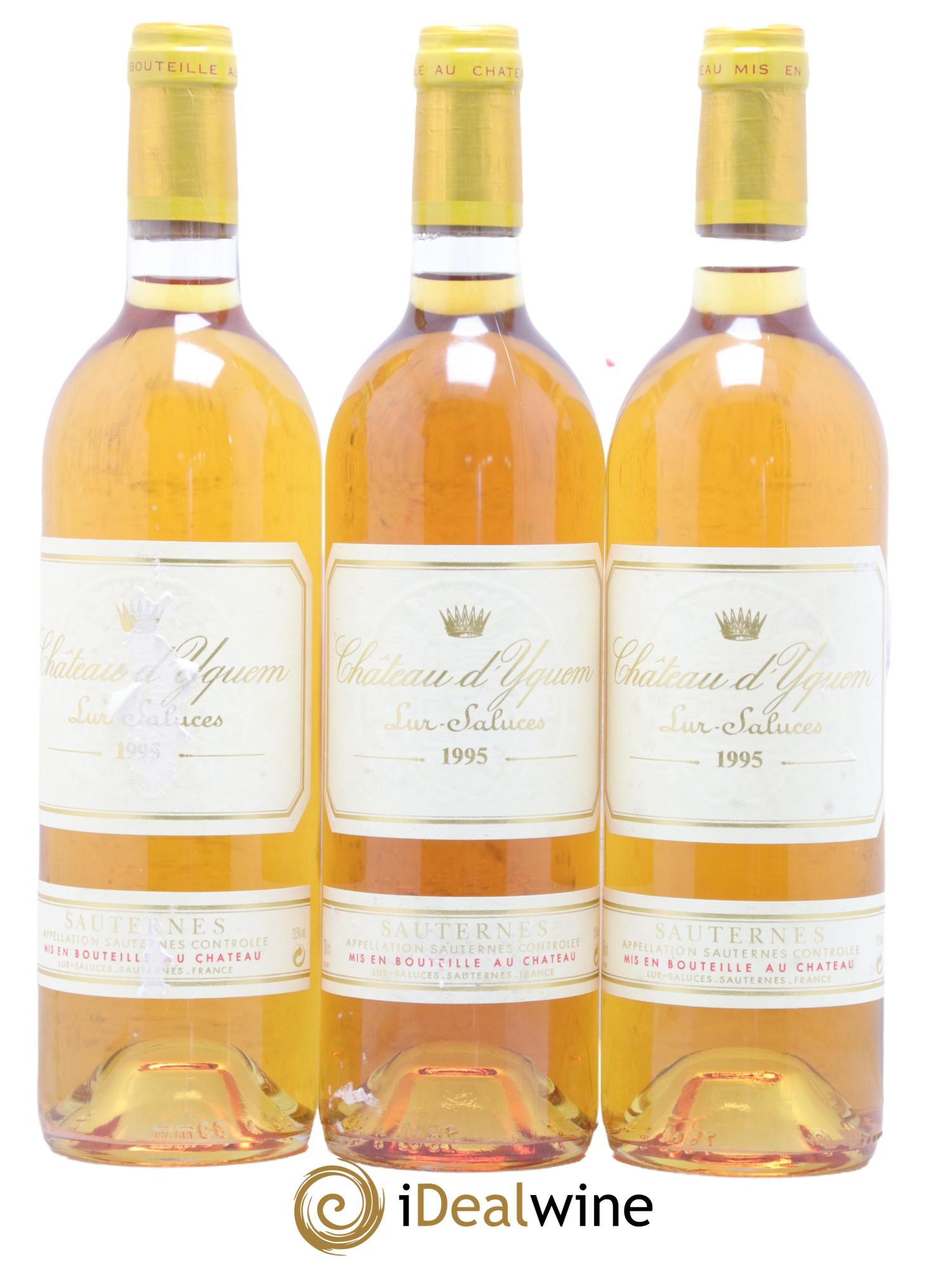 Château d' Yquem 1er Cru Classé Supérieur 1995 - Lotto di 6 bottiglie - 2