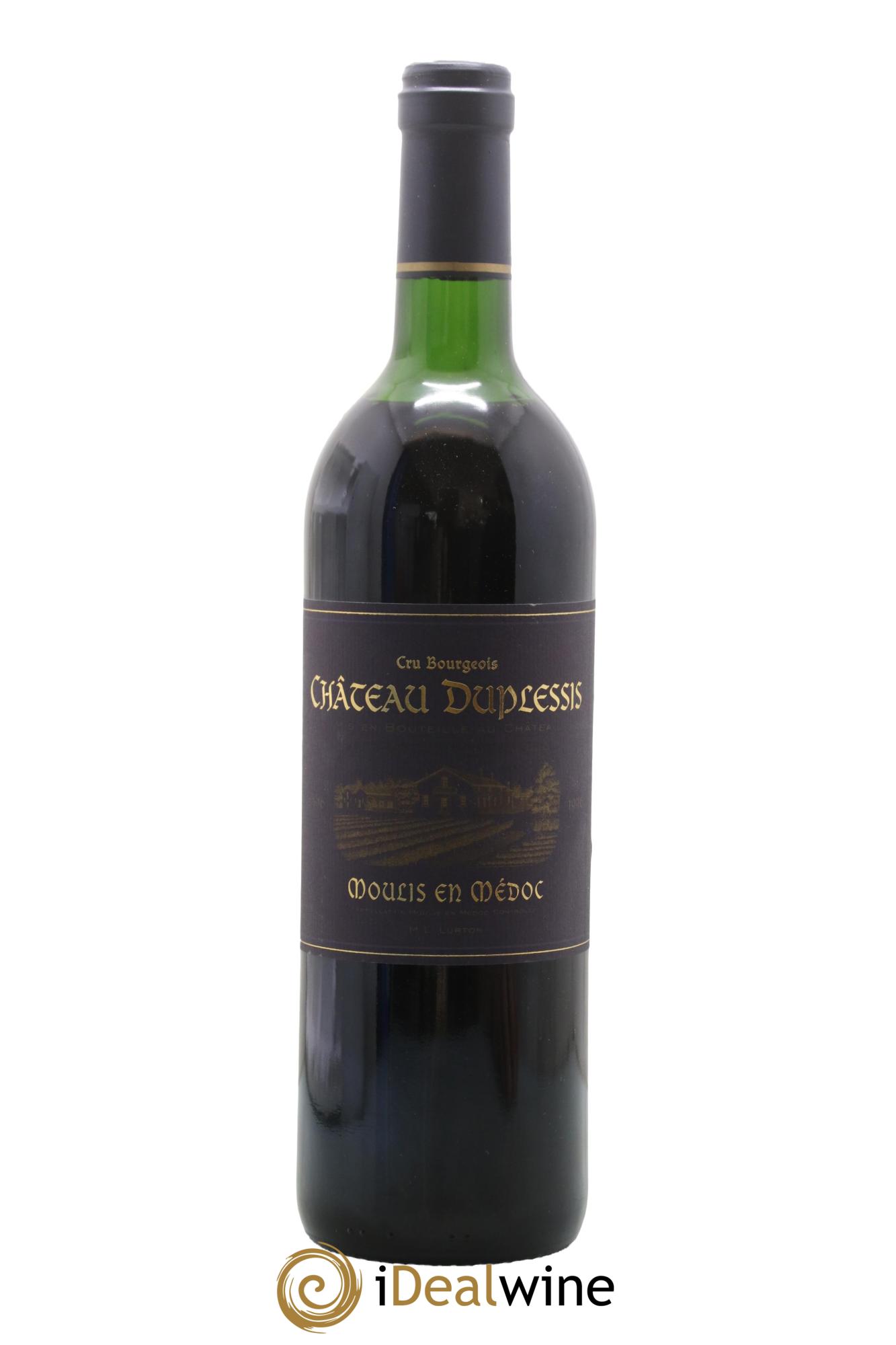 Château Duplessis Fabre Cru Bourgeois 1996 - Lotto di 1 bottiglia - 0
