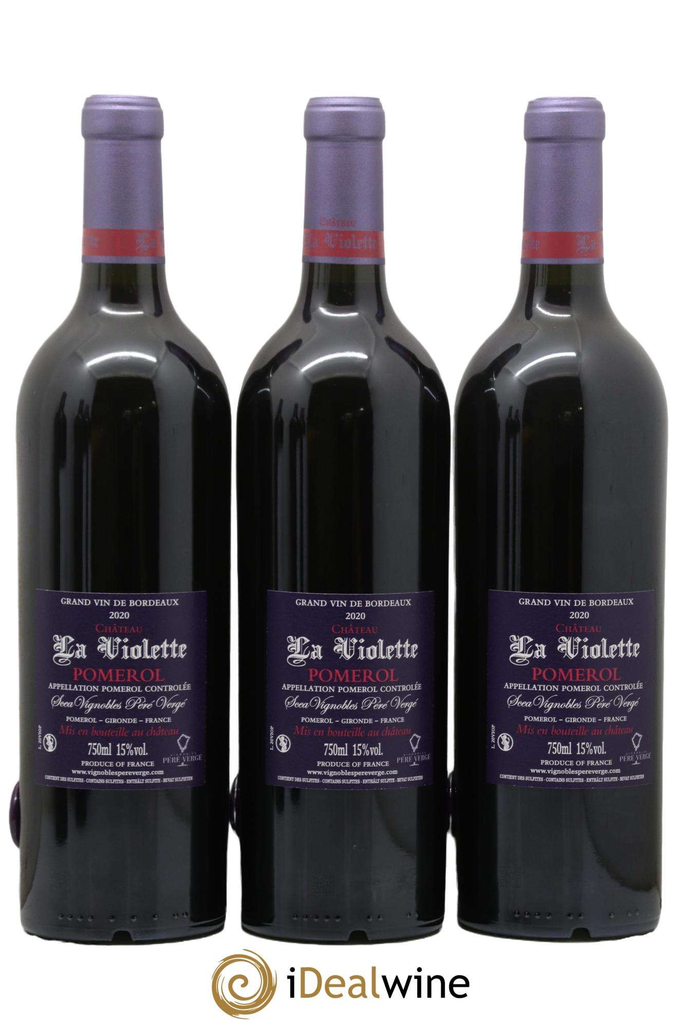 Château la Violette 2020 - Lot de 6 bouteilles - 2