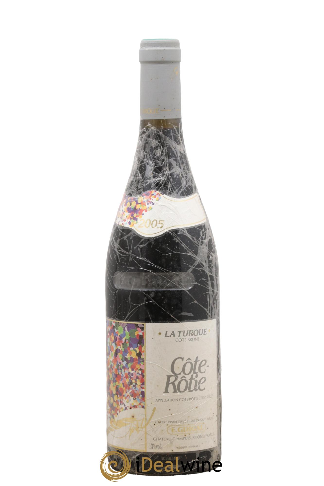 Côte-Rôtie La Turque Guigal 2005 - Posten von 1 Flasche - 0