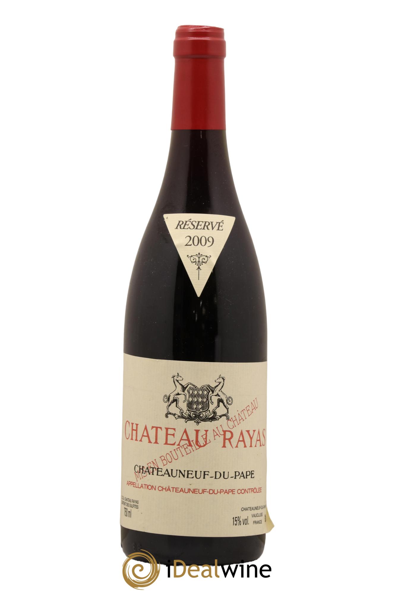 Châteauneuf-du-Pape Château Rayas Emmanuel Reynaud 2009 - Lot de 1 bouteille - 0
