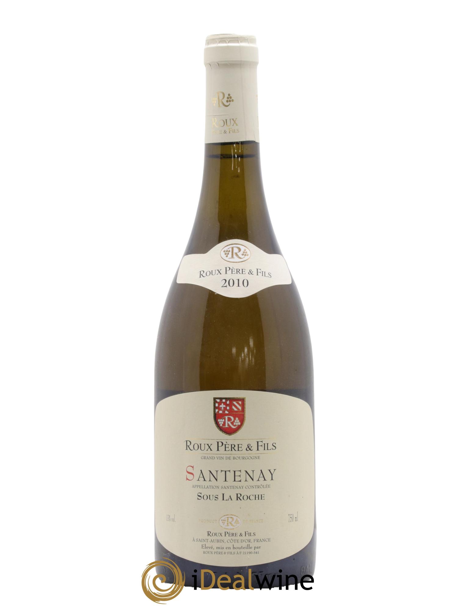Santenay Sous La Roche Roux 2010 - Posten von 1 Flasche - 0