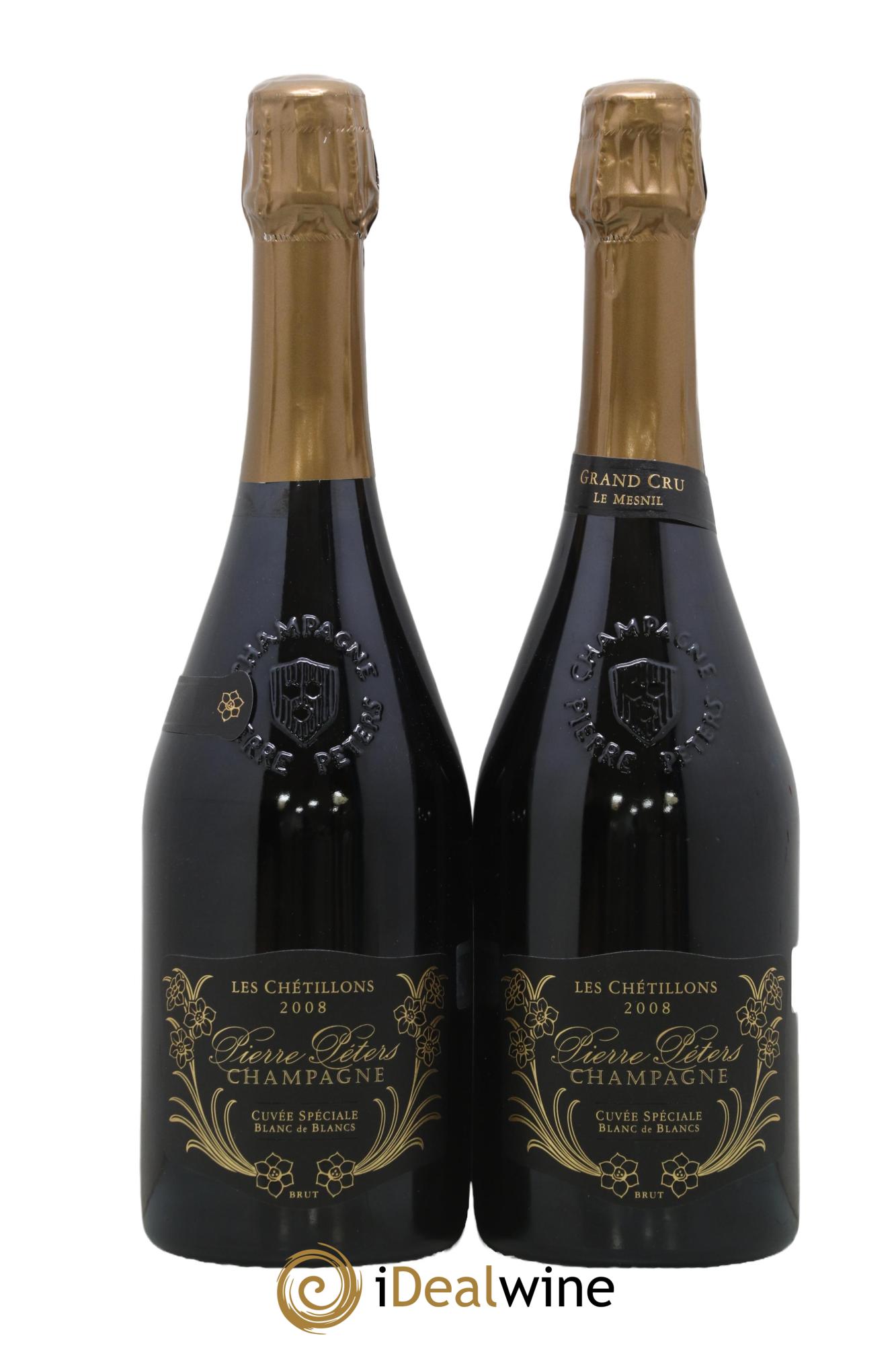 Cuvée Spéciale les Chétillons Blanc de Blancs Brut Pierre Péters 2008 - Lot de 2 bouteilles - 0