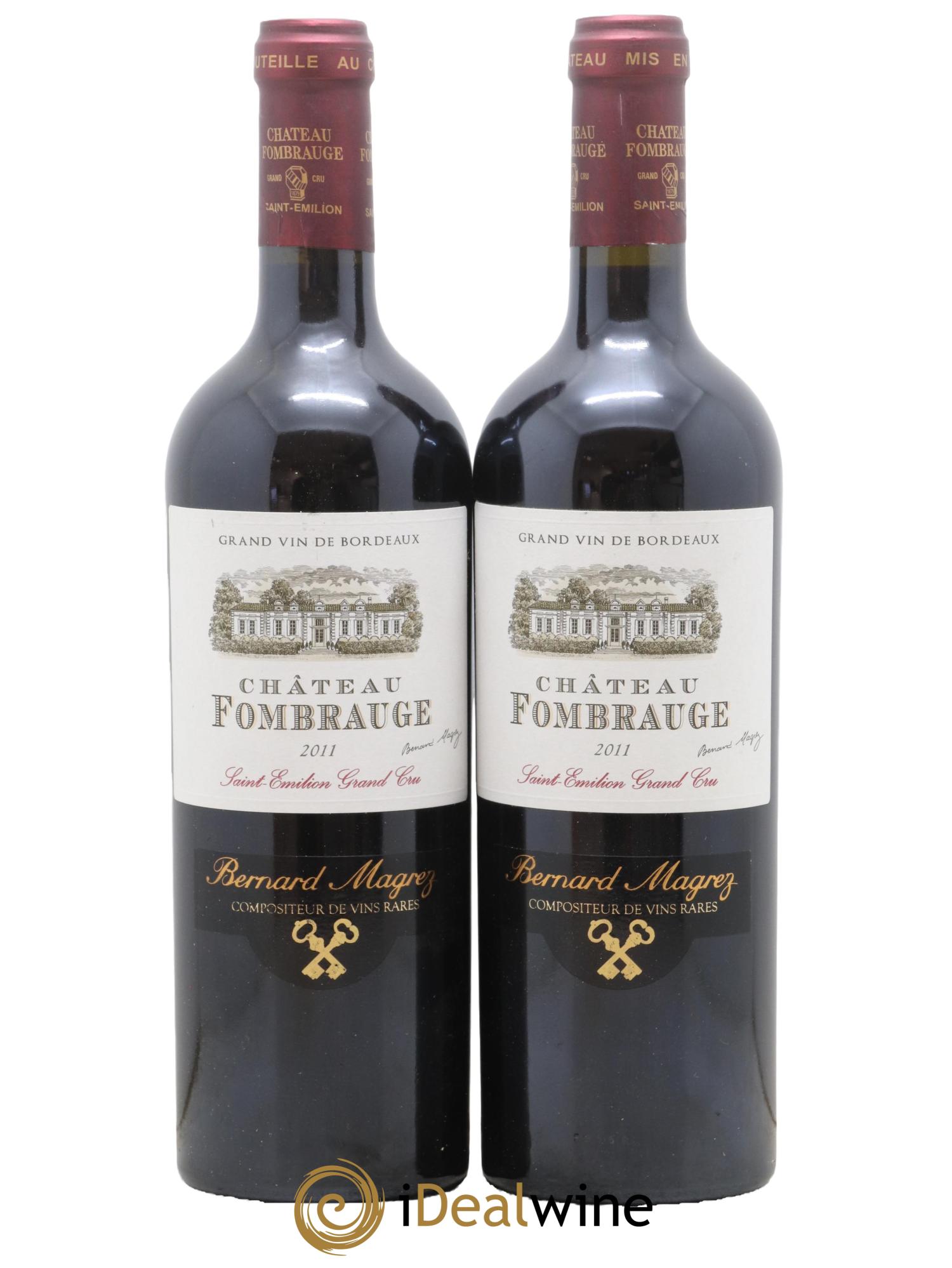 Château Fombrauge Grand Cru Classé 2011 - Lot de 2 bouteilles - 0