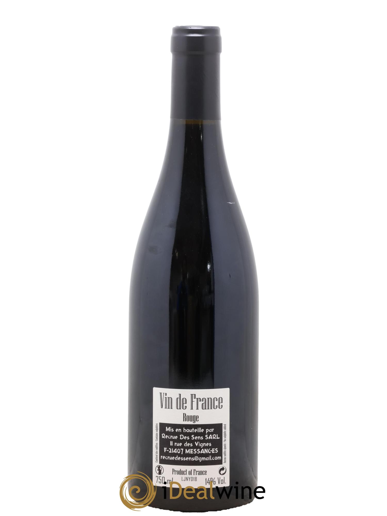 Vin de France Jeannot Yann Durieux - Recrue des Sens 2018 - Lotto di 1 bottiglia - 1