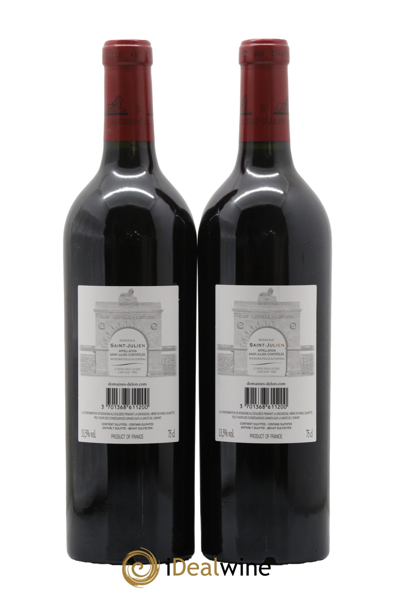 Château Léoville Las Cases 2ème Grand Cru Classé 2020 - Lot de 2 bouteilles - 1