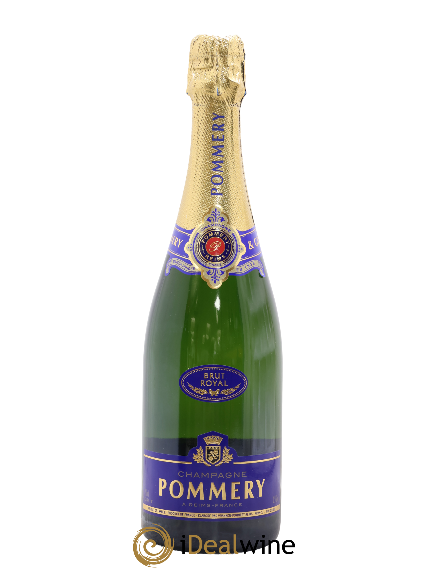 Champagne Royal brut pommery - Lot of 1 bottle - 0