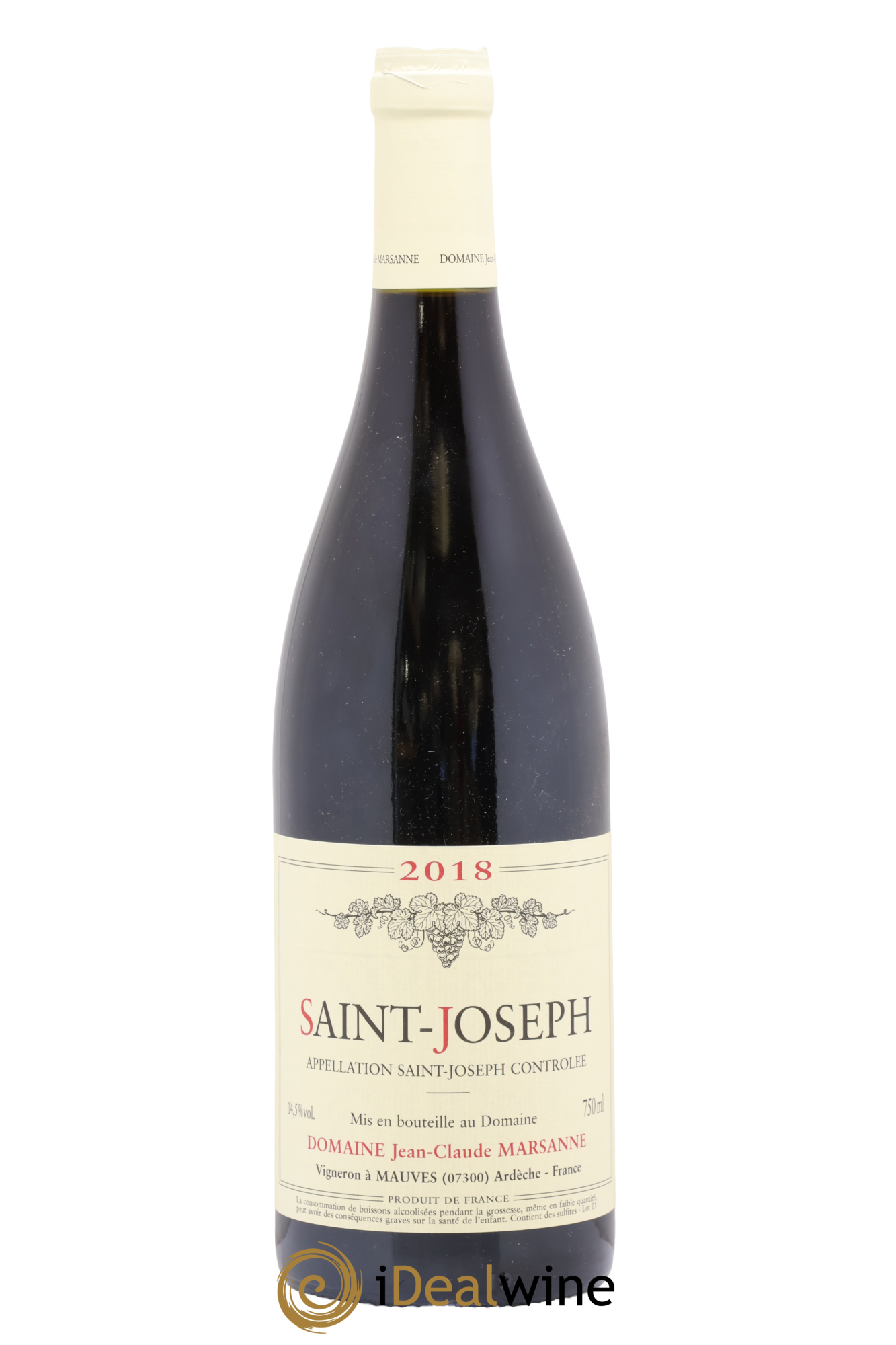 Saint-Joseph Jean-Claude Marsanne (Domaine) 2018 - Lotto di 1 bottiglia - 0