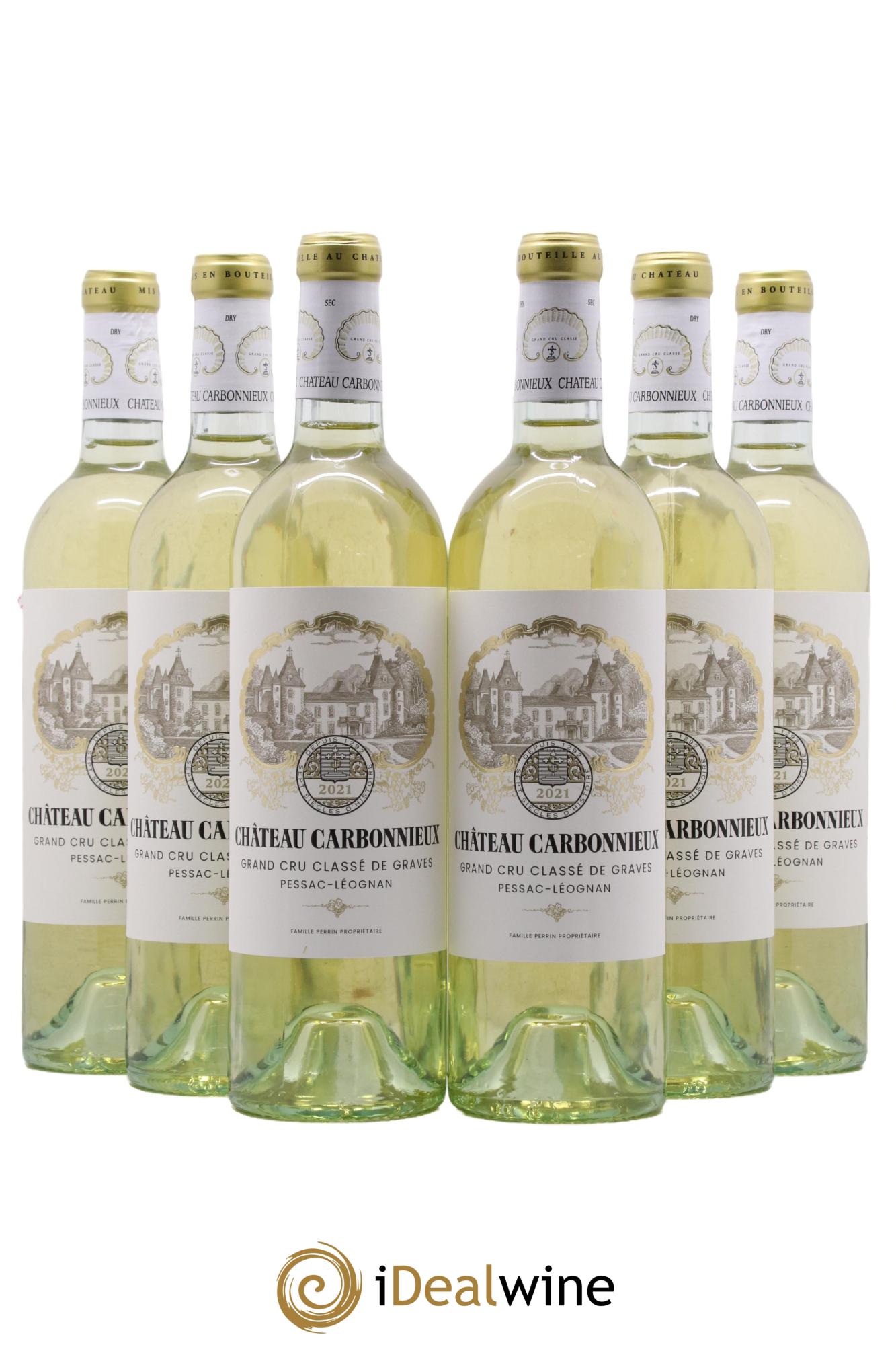 Château Carbonnieux Cru Classé de Graves 2021 - Lot de 6 bouteilles - 0