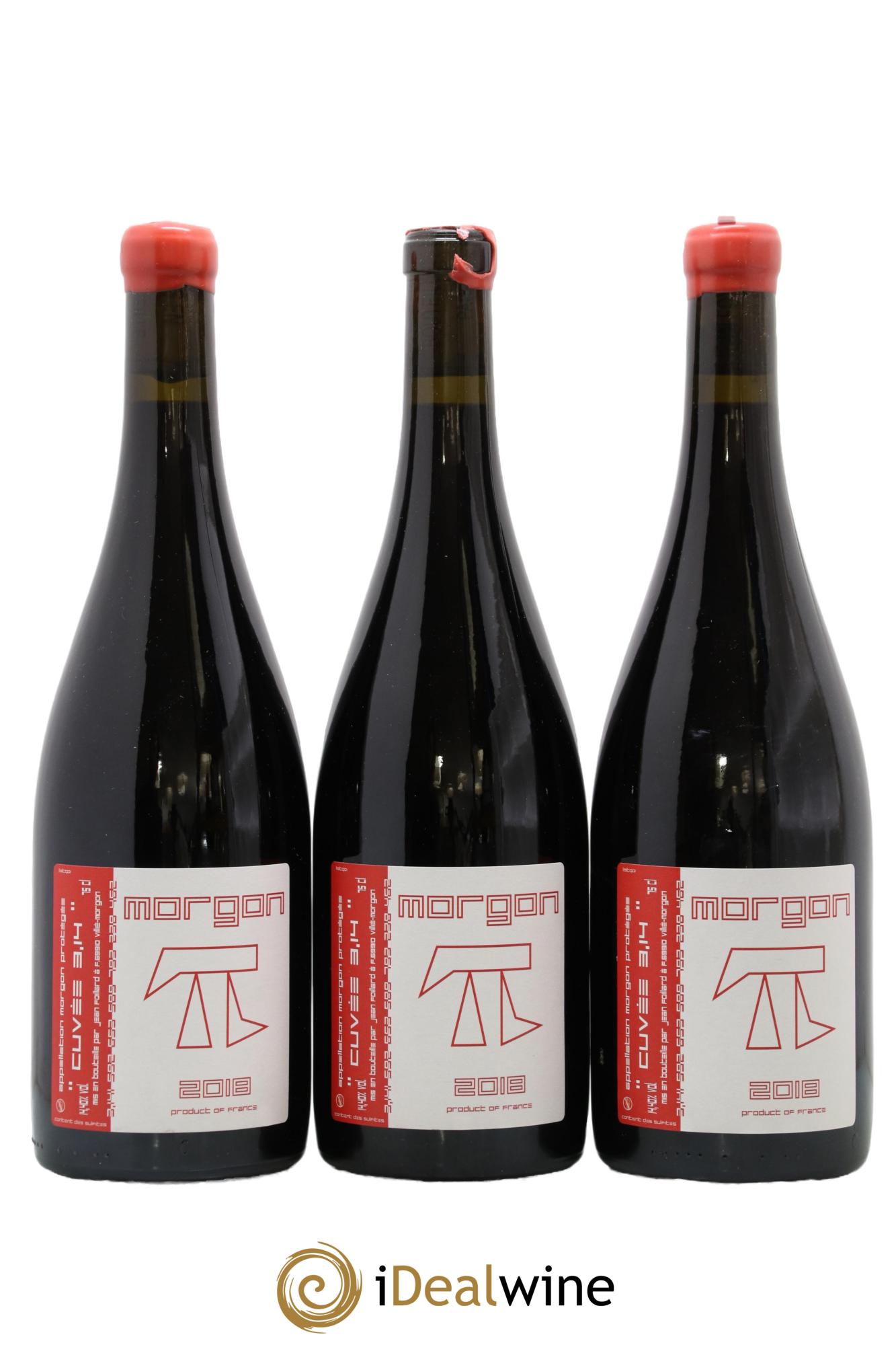 Morgon 3.14 Jean Foillard 2018 - Posten von 3 Flaschen - 0