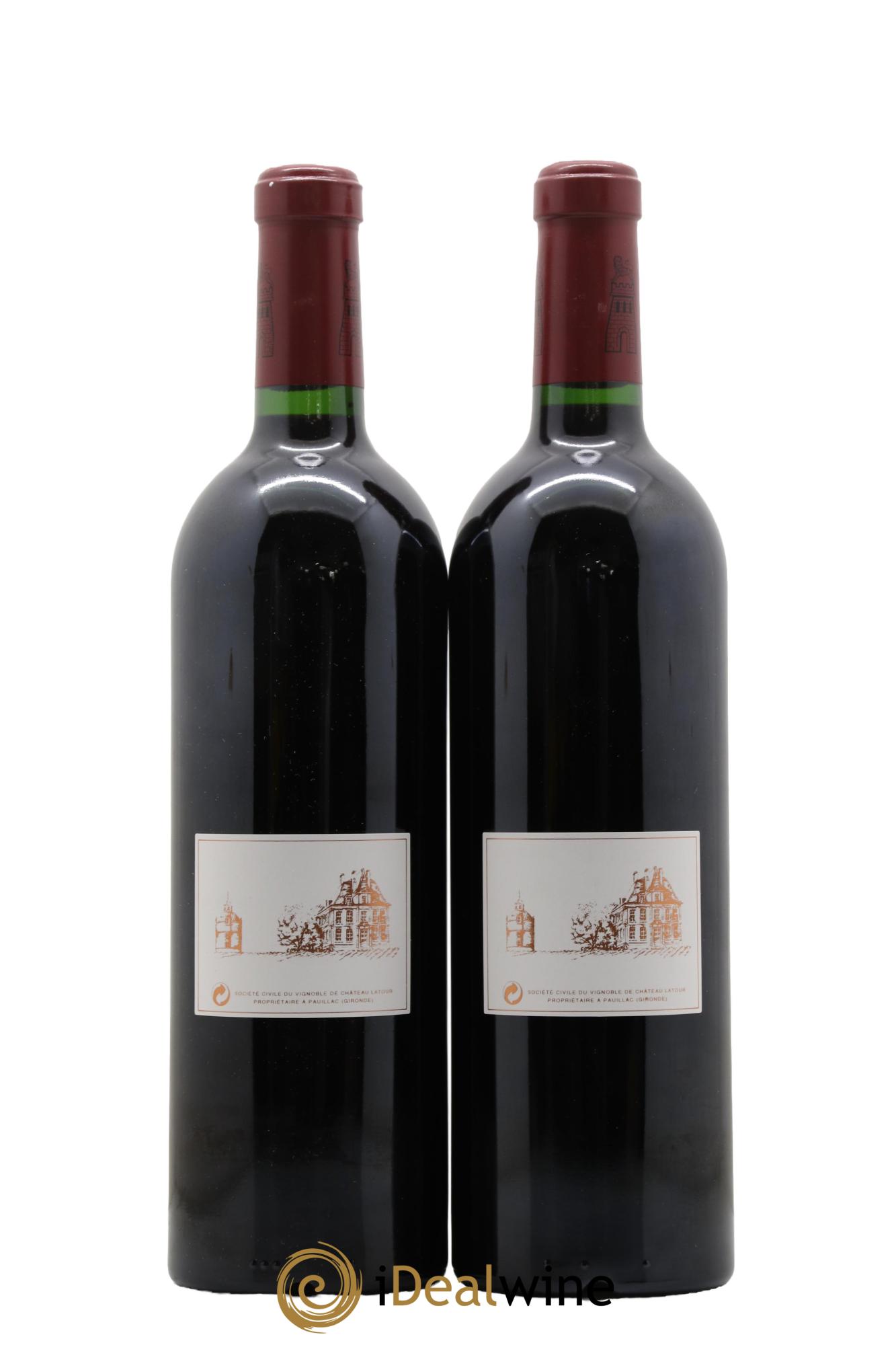 Château Latour 1er Grand Cru Classé 1999 - Lot de 2 bouteilles - 1