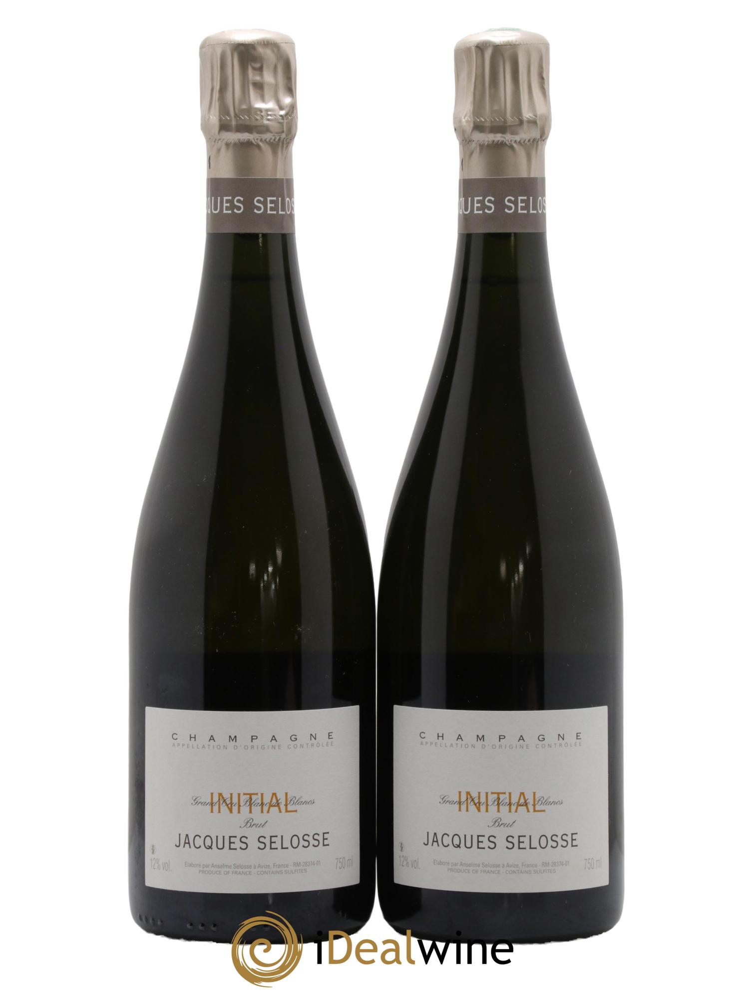 Initial Brut Jacques Selosse - Lot de 2 bouteilles - 0
