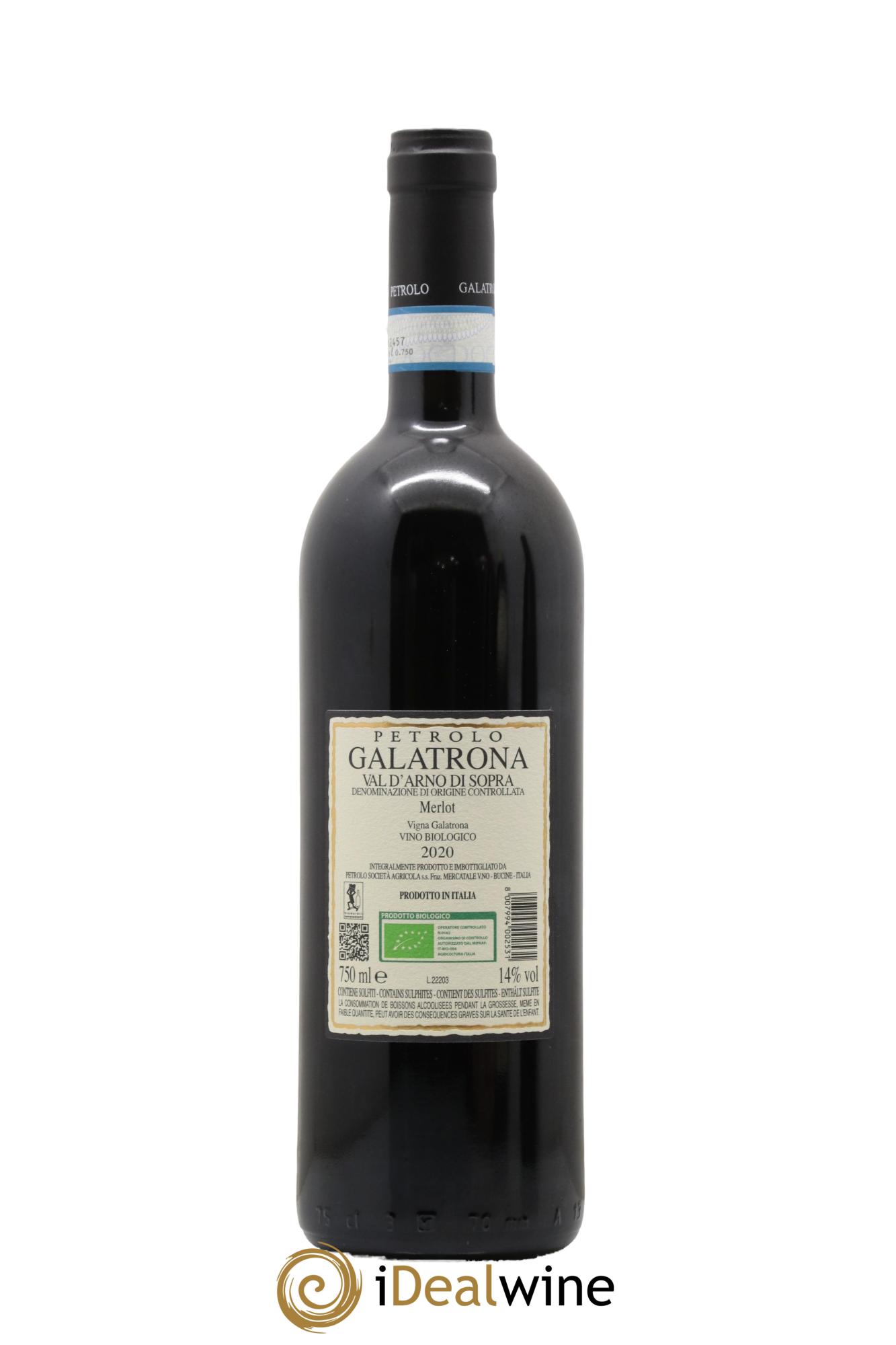 Toscana IGT Petrolo Galatrona 2020 - Lot de 1 bouteille - 1