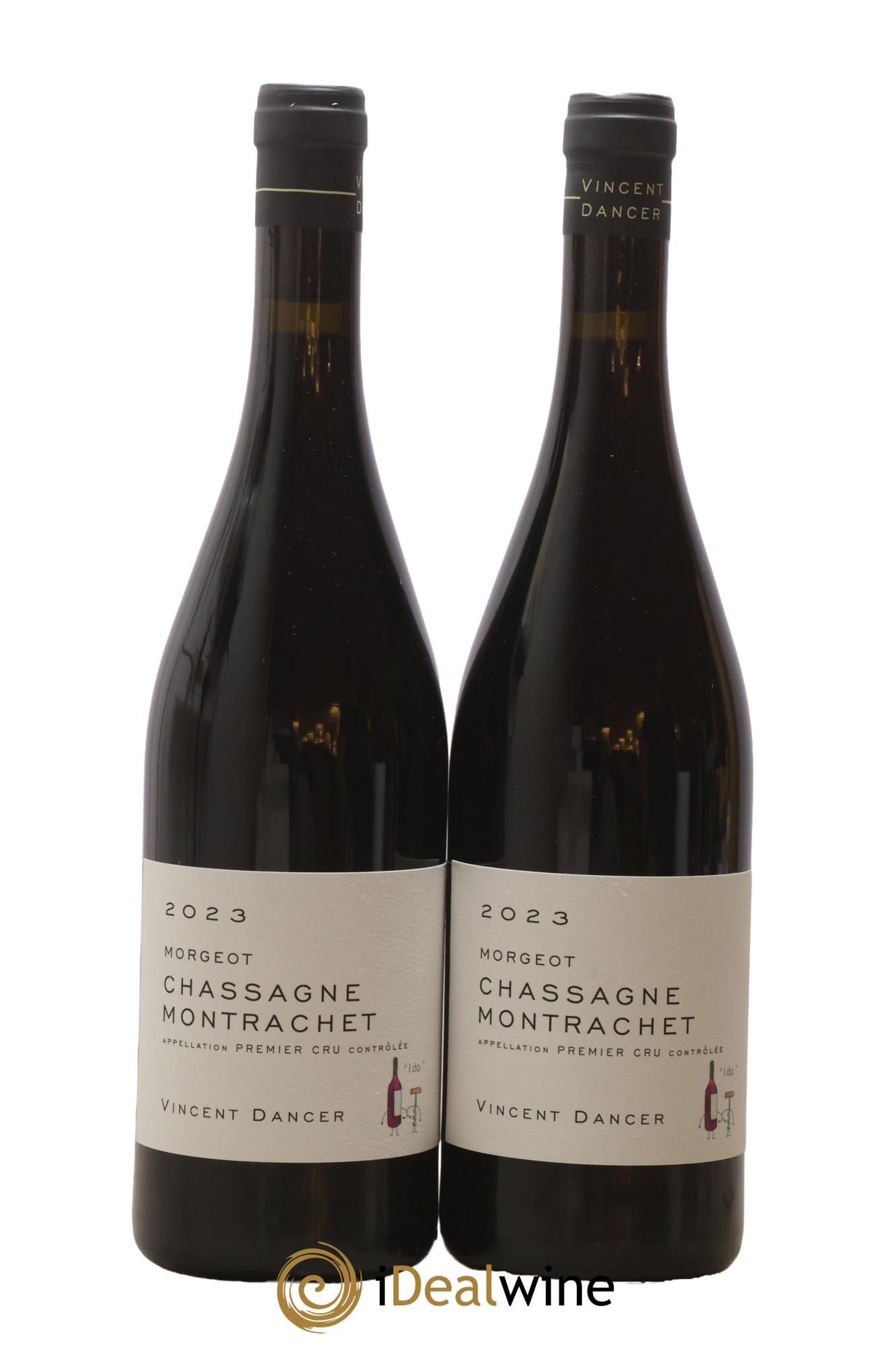 Chassagne-Montrachet 1er Cru Morgeot Vincent Dancer 2023 - Lot of 2 bottles - 0