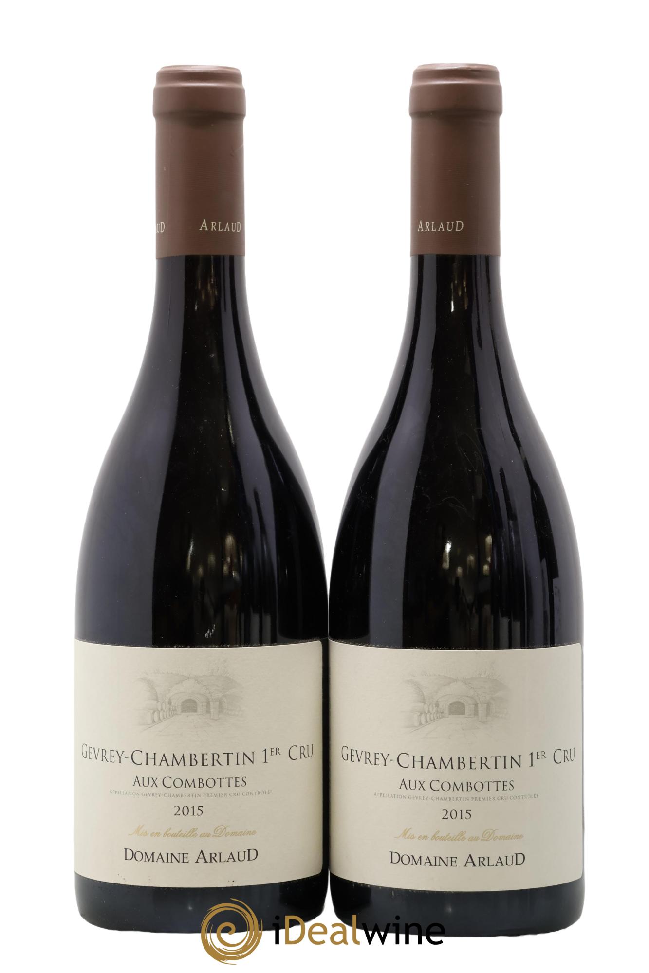Gevrey-Chambertin 1er Cru Aux Combottes Arlaud 2015 - Lot de 2 bouteilles - 0