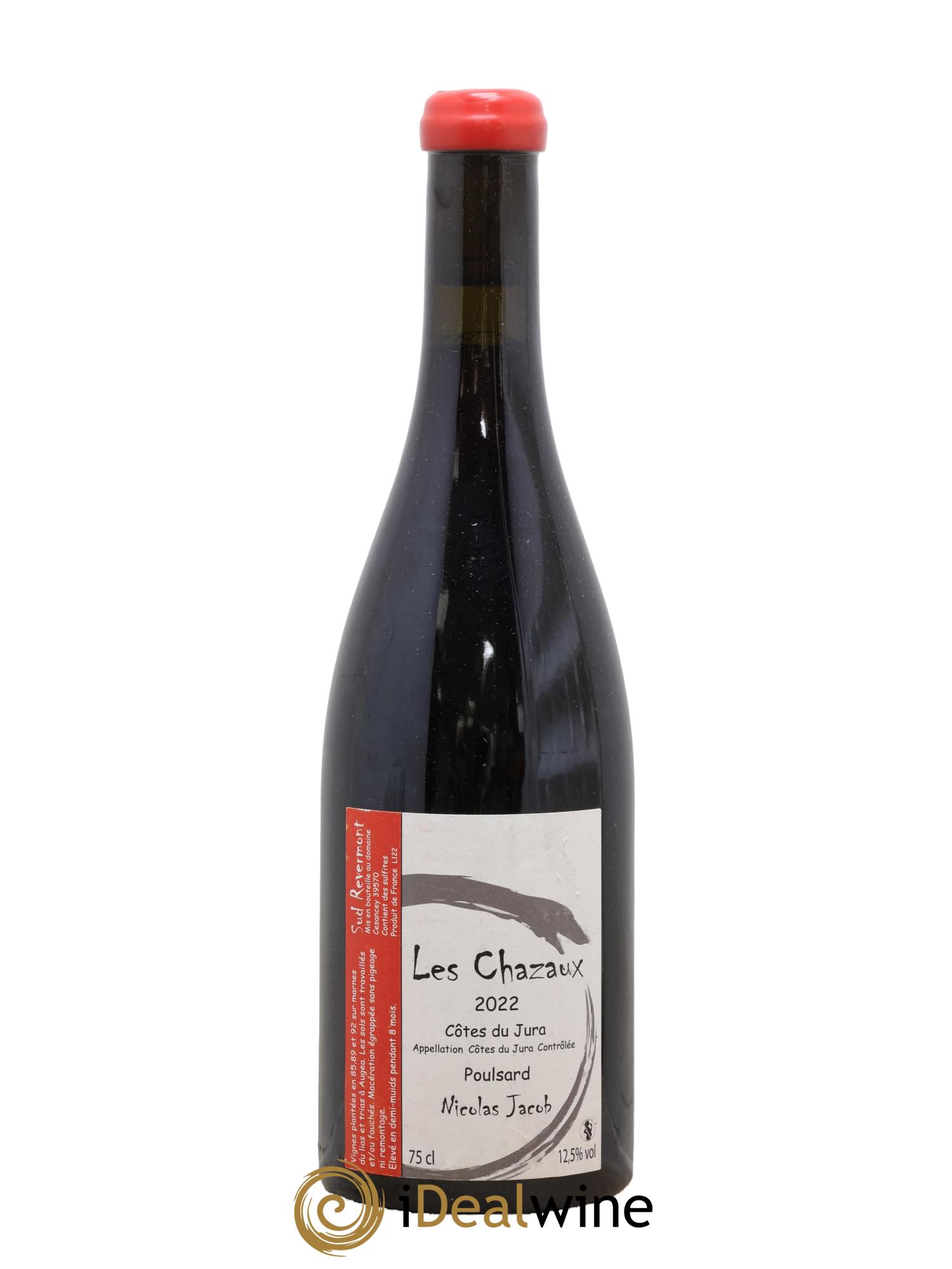Côtes du Jura Poulsard Les Chazaux Nicolas Jacob 2022 - Lot of 1 bottle - 0