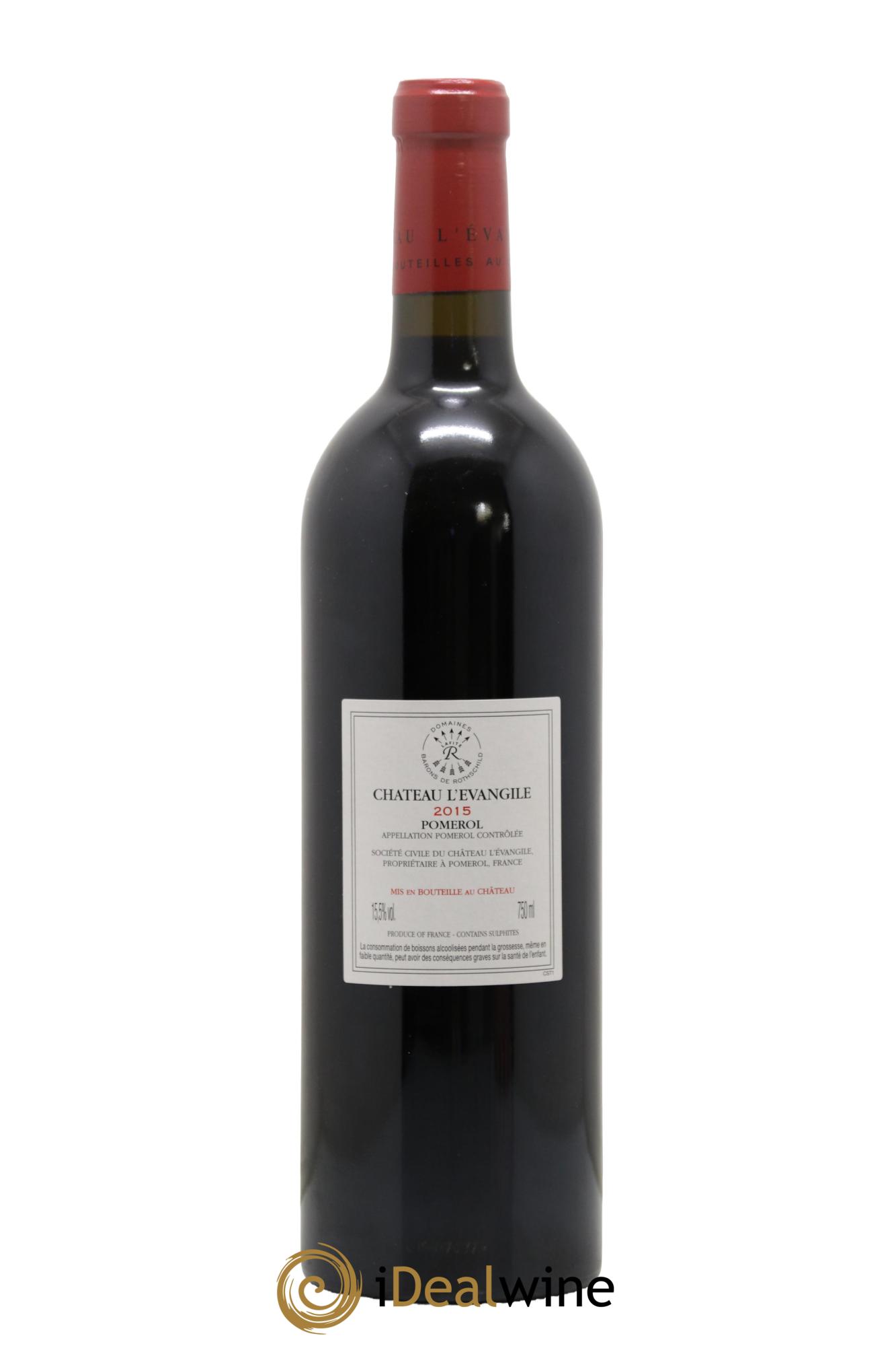 Château l' Évangile 2015 - Lotto di 1 bottiglia - 1