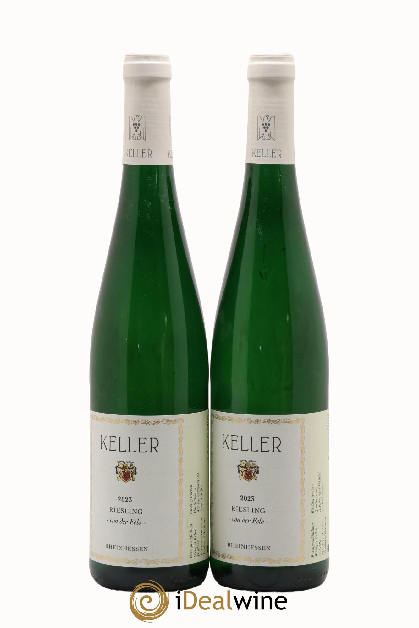 Allemagne Rheinhessen Riesling Trocken Von Der Fels Keller 2023 - Posten von 2 Flaschen - 0