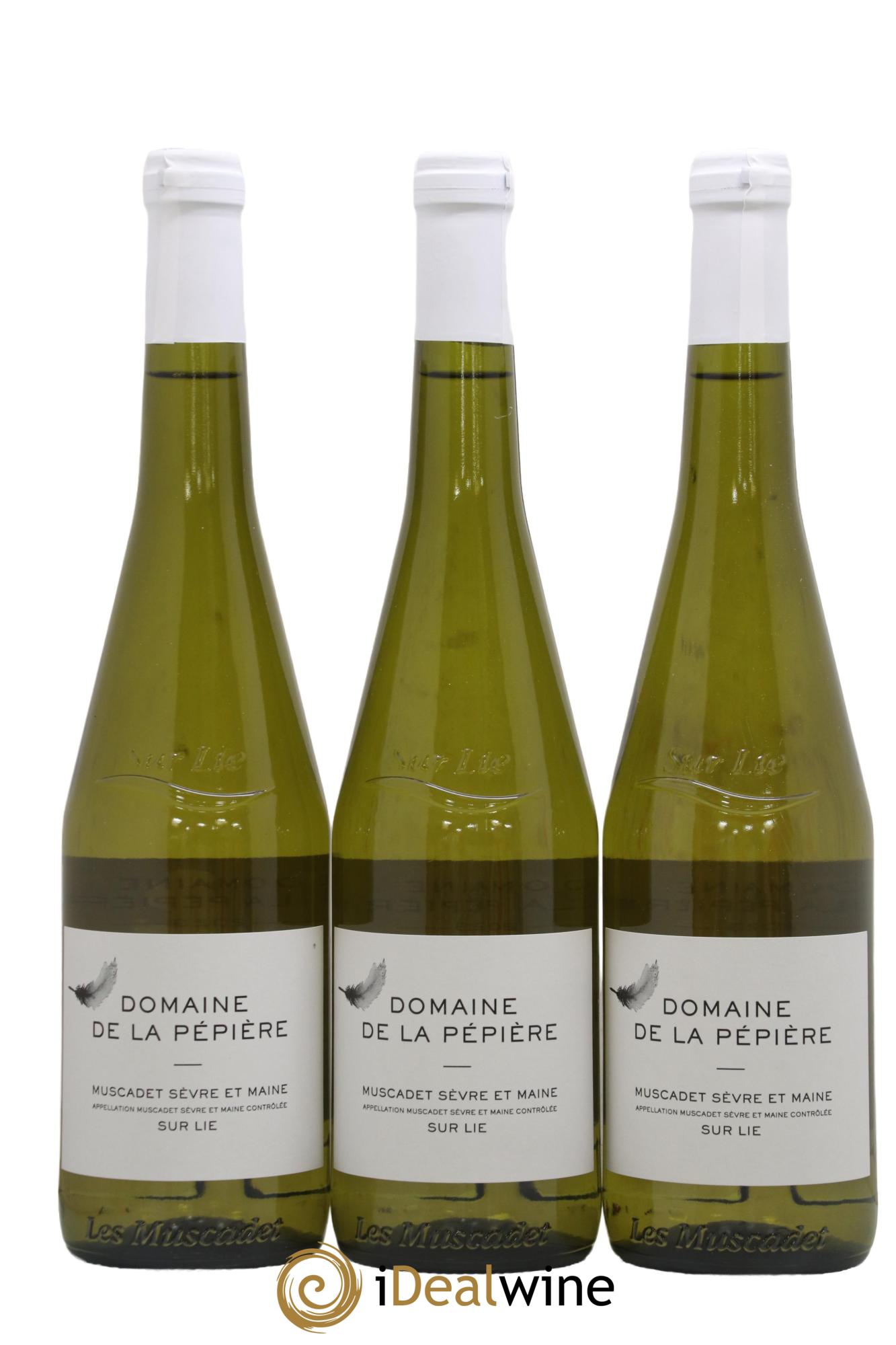 Muscadet-Sèvre-et-Maine sur lie Domaine de la Pépière 2023 - Lot de 3 bouteilles - 0