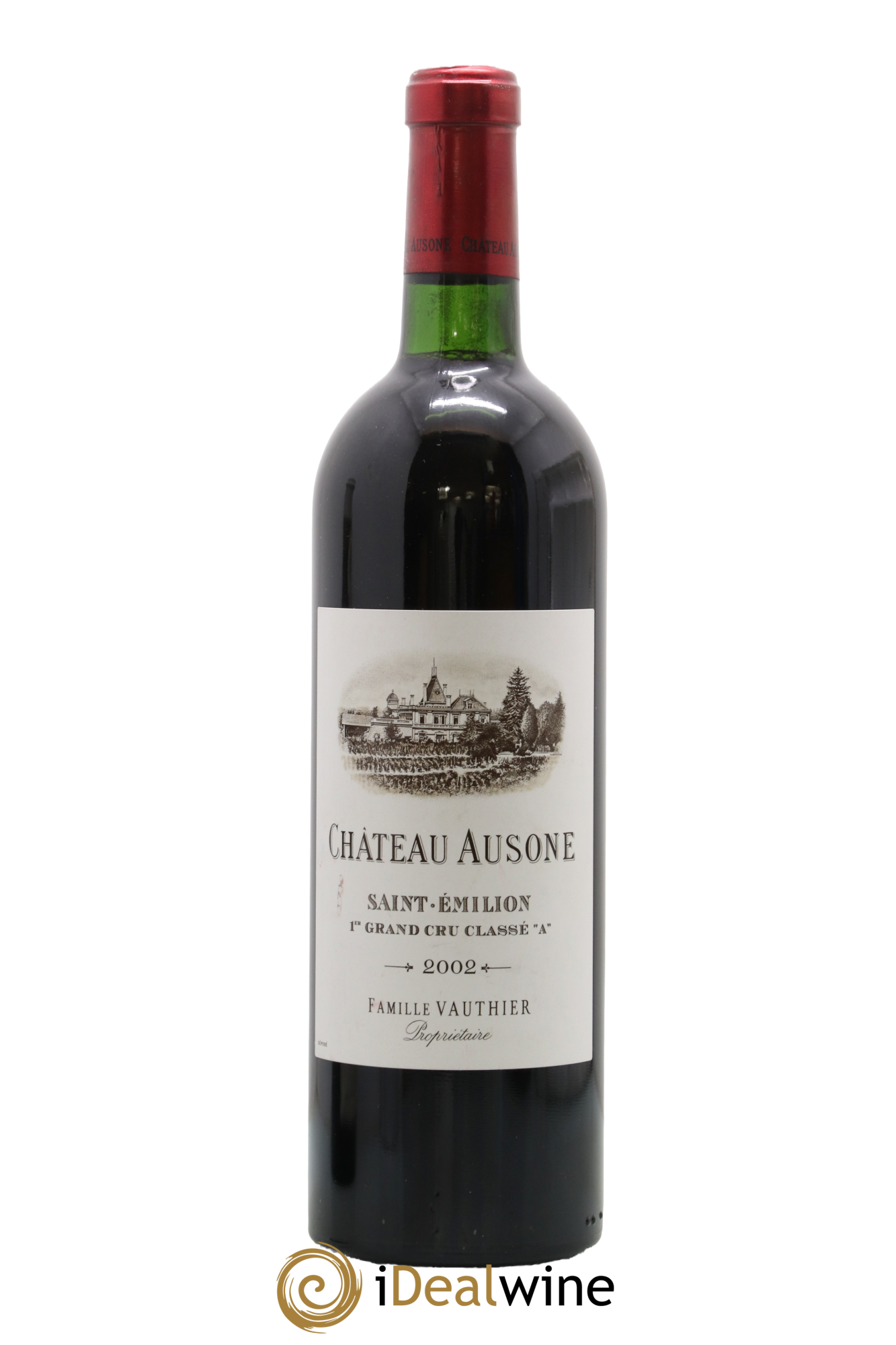 Château Ausone 1er Grand Cru Classé A 2002 - Lot de 1 bouteille - 0