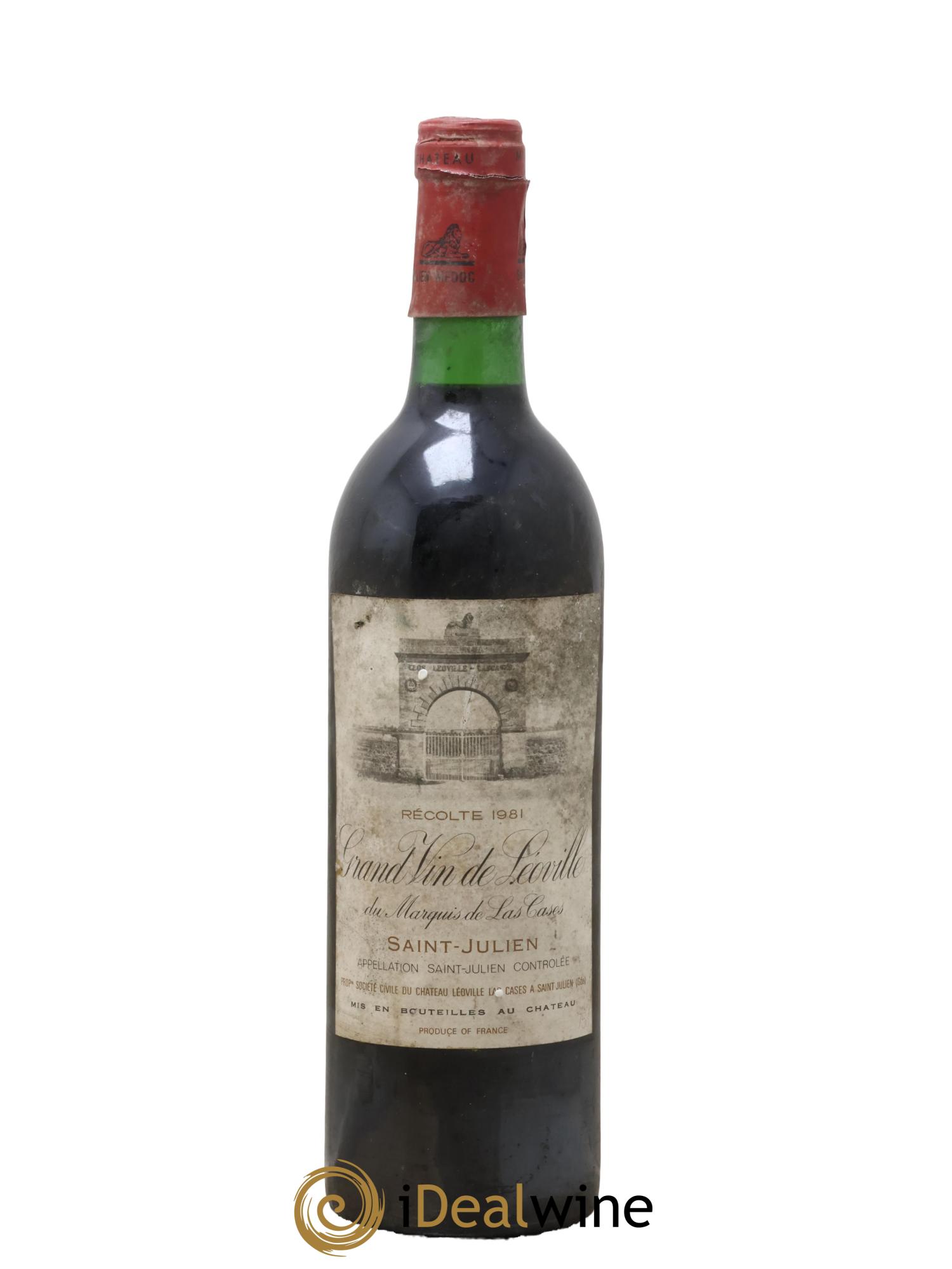 Château Léoville Las Cases 2ème Grand Cru Classé 1981 - Lot of 1 bottle - 0