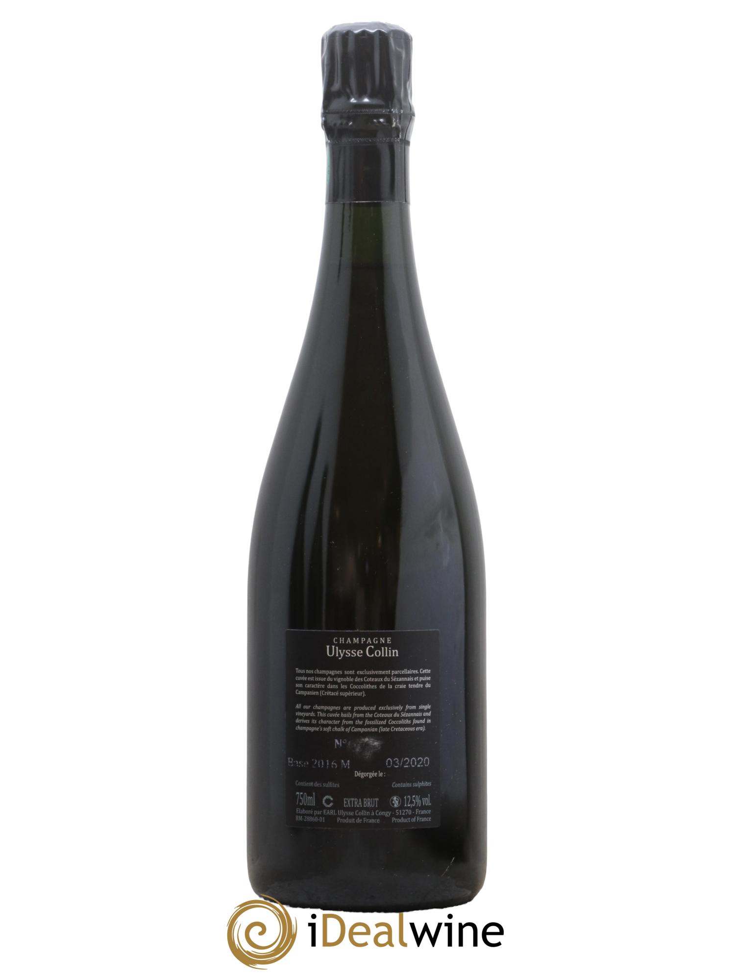 Les Maillons Blanc de Noirs Extra-Brut Ulysse Collin - Posten von 1 Flasche - 1