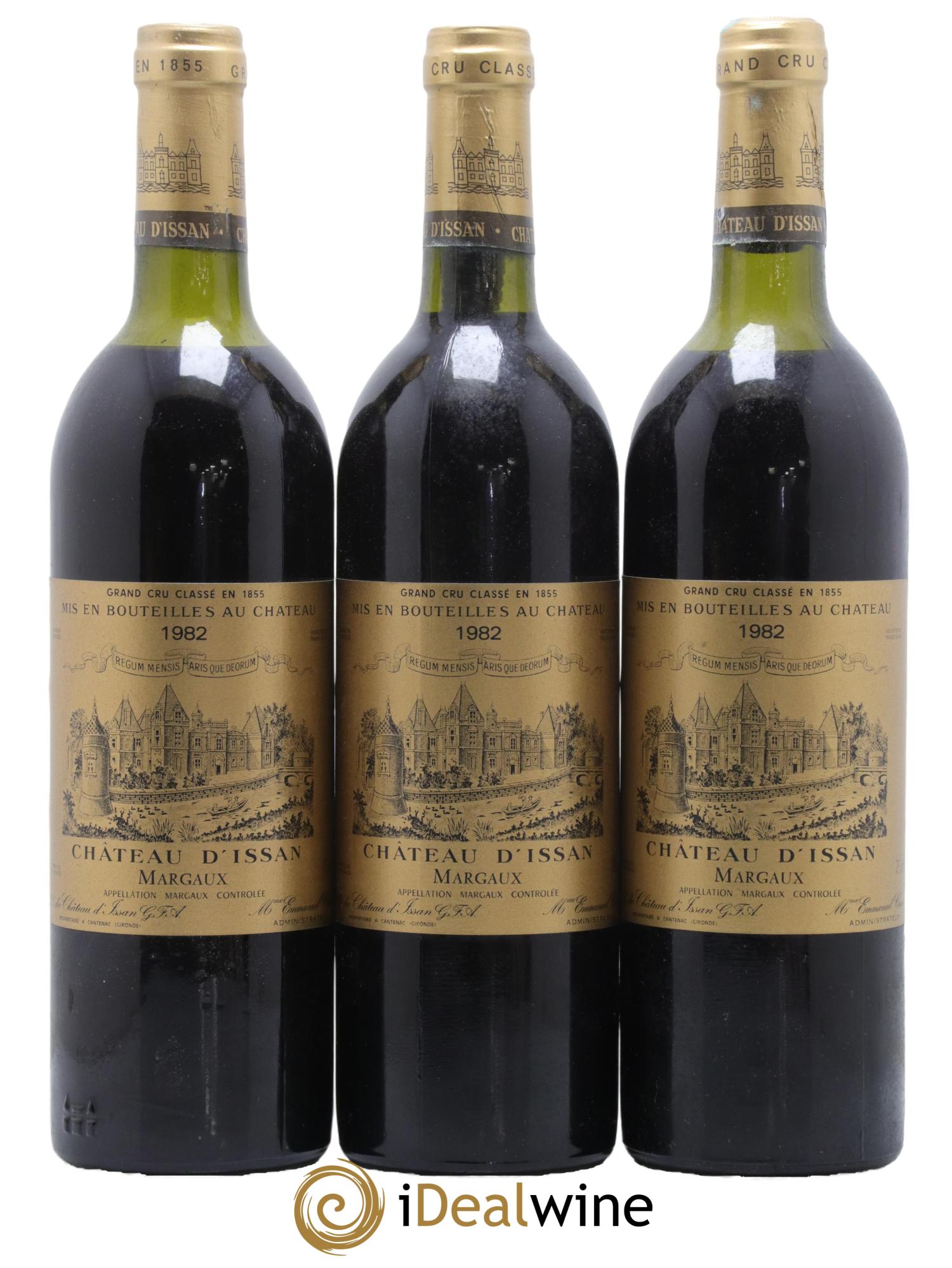 Château d'Issan 3ème Grand Cru Classé 1982 - Lot de 12 bouteilles - 4