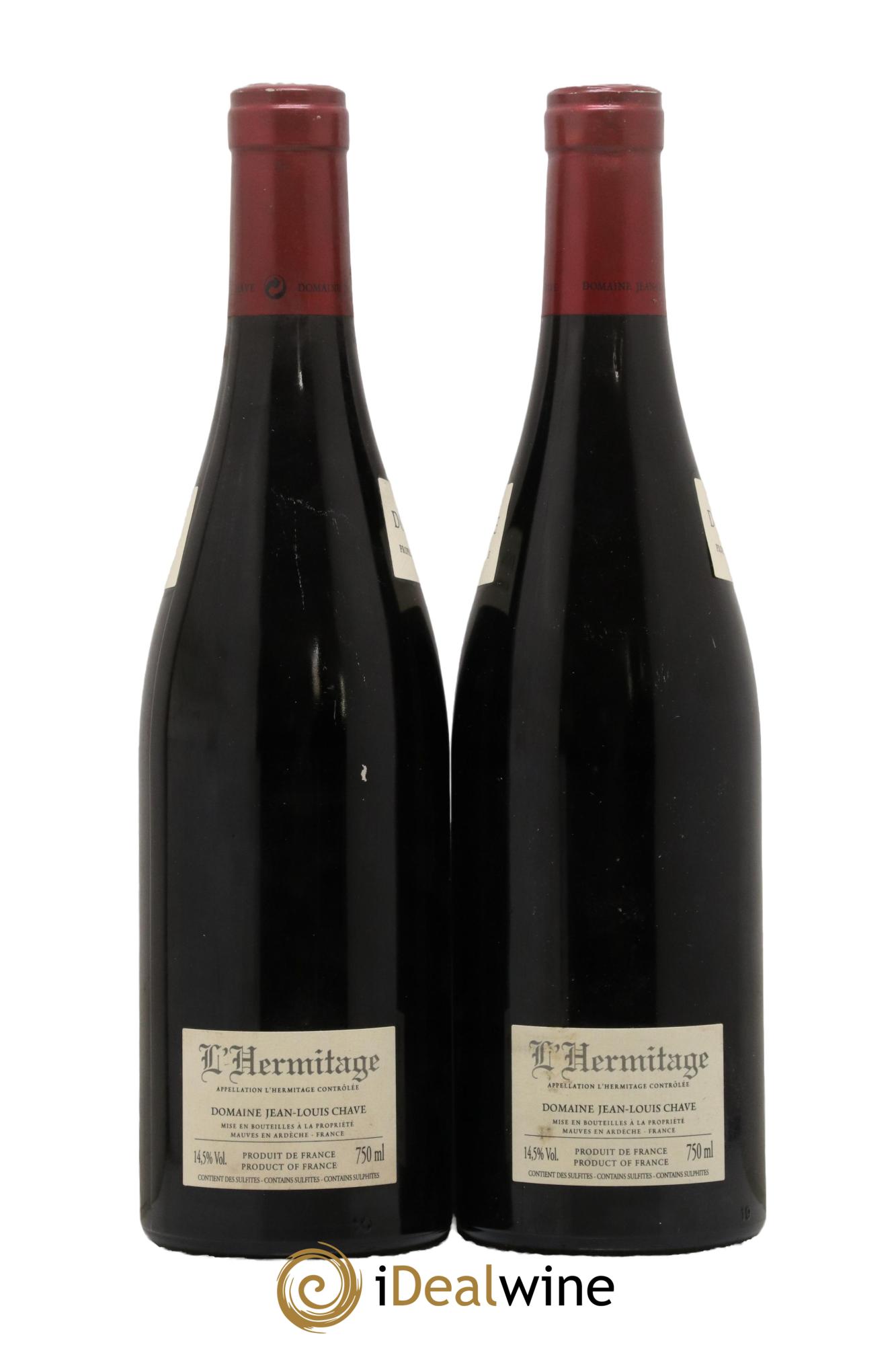 Hermitage Jean-Louis Chave 2011 - Lot of 2 bottles - 1