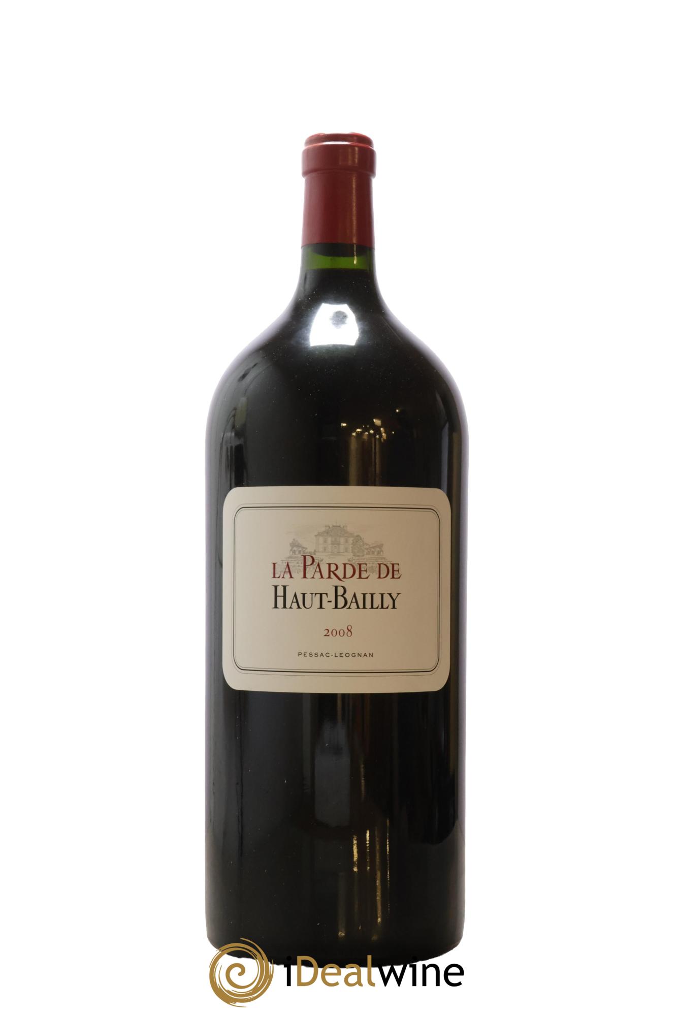 Haut Bailly II (Anciennement La Parde de Haut-Bailly) Second Vin 2008 - Lot de 1 impériale - 0