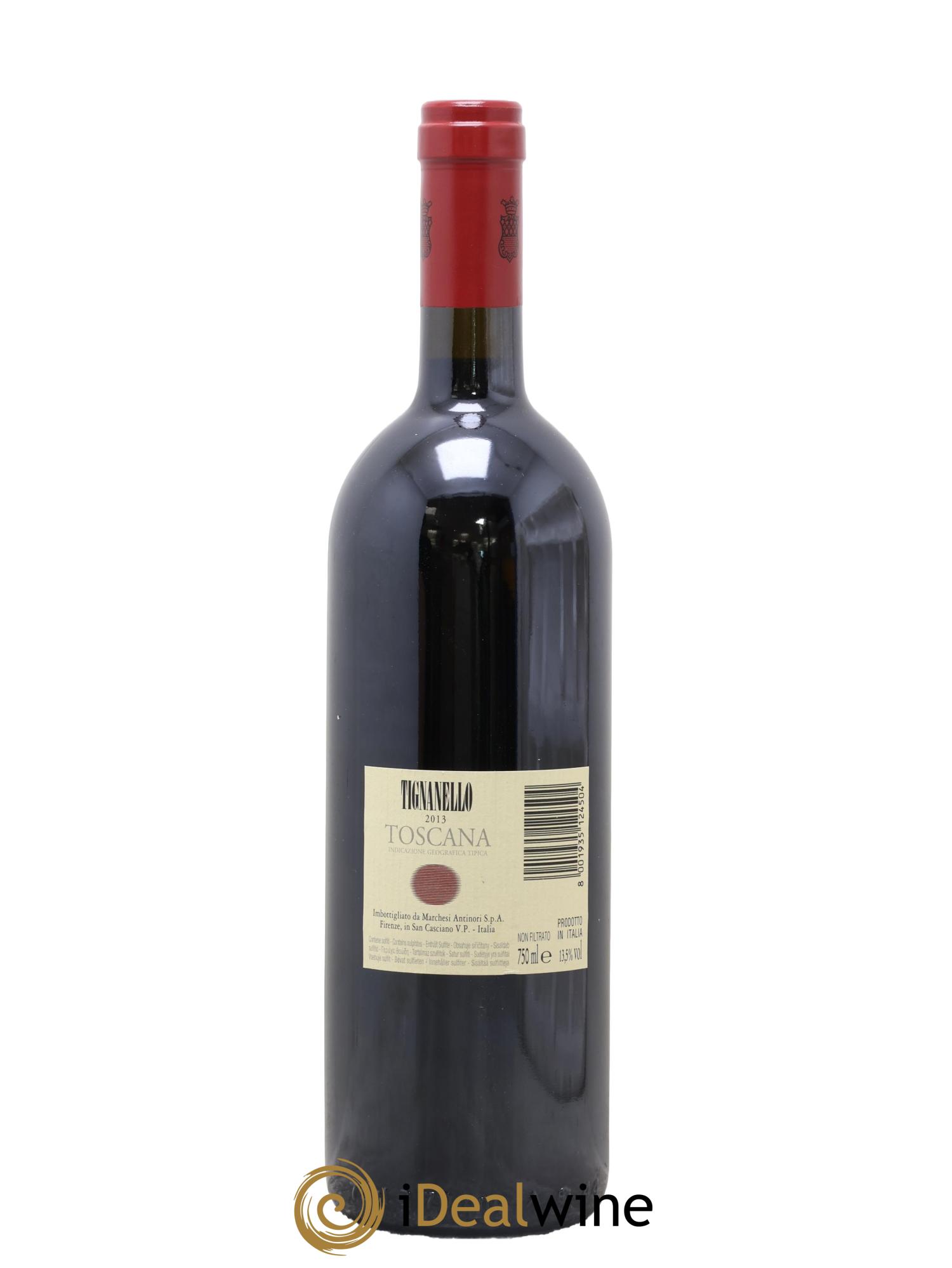 Toscana IGT Tignanello Tenuta Tignanello - Marchesi Antinori 2013 - Posten von 1 Flasche - 1