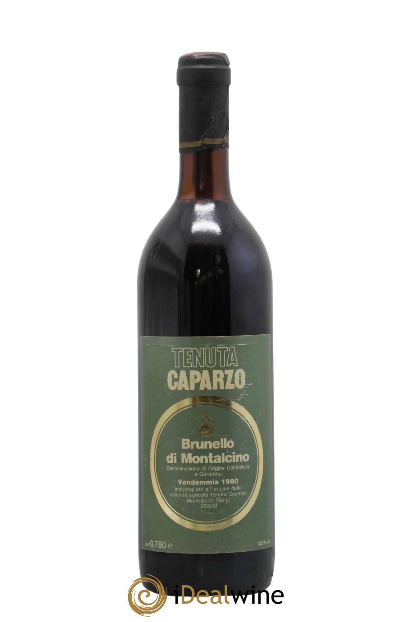 Brunello di Montalcino Caparzo 1980 - Posten von 1 Flasche - 0