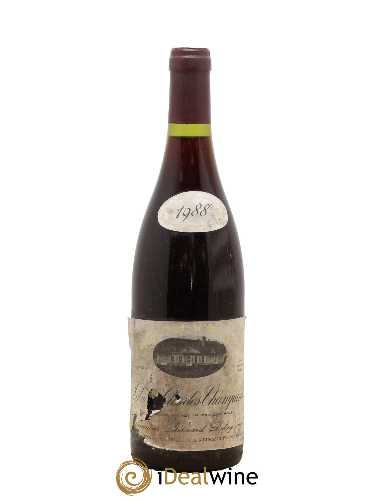 Volnay Clos des Champans Bernard Delagrange 1988 - Lot de 1 bouteille - 0