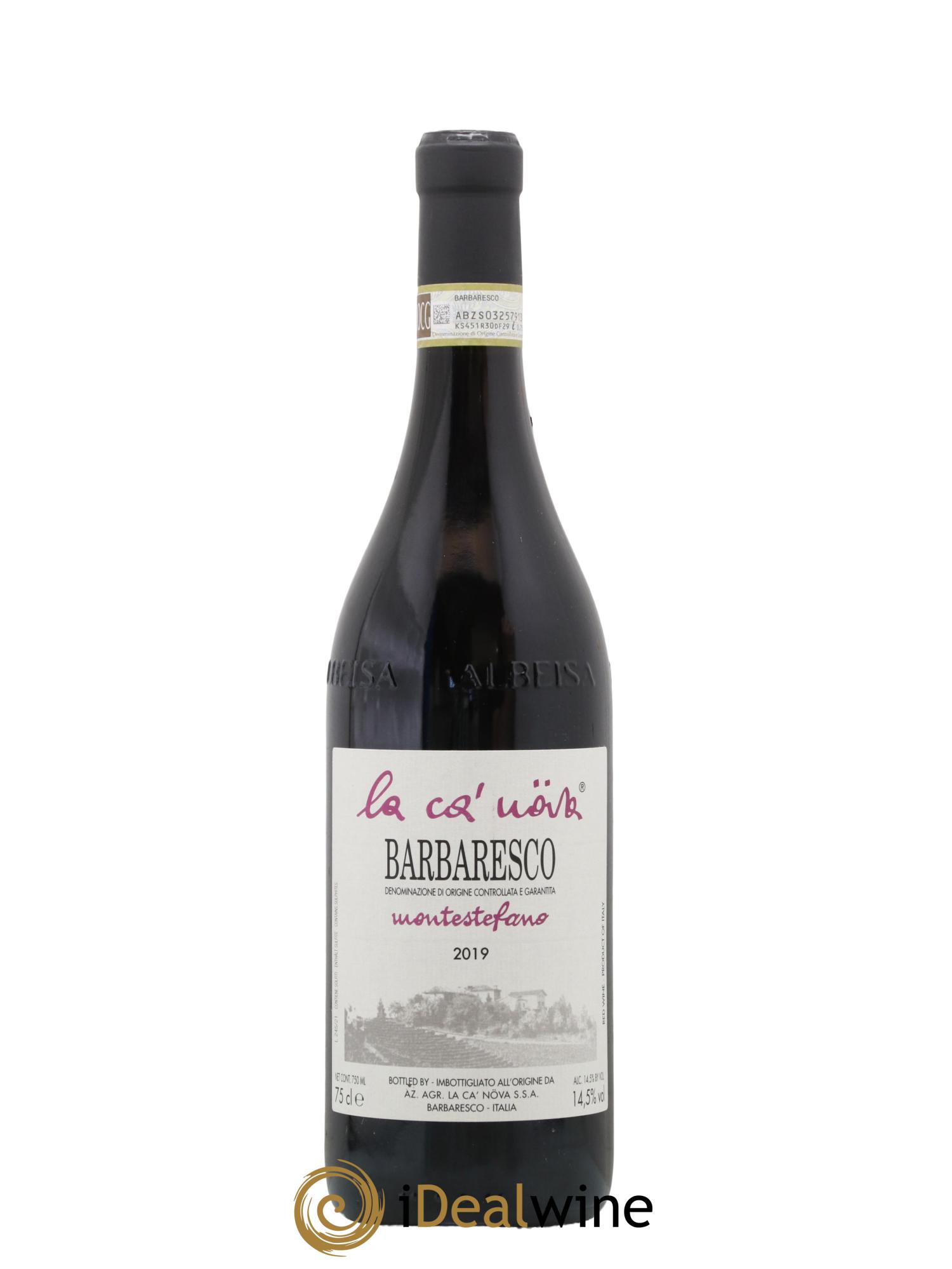 Barbaresco DOCG Montestefano La Ca Nova 2019 - Lot de 1 bouteille - 0