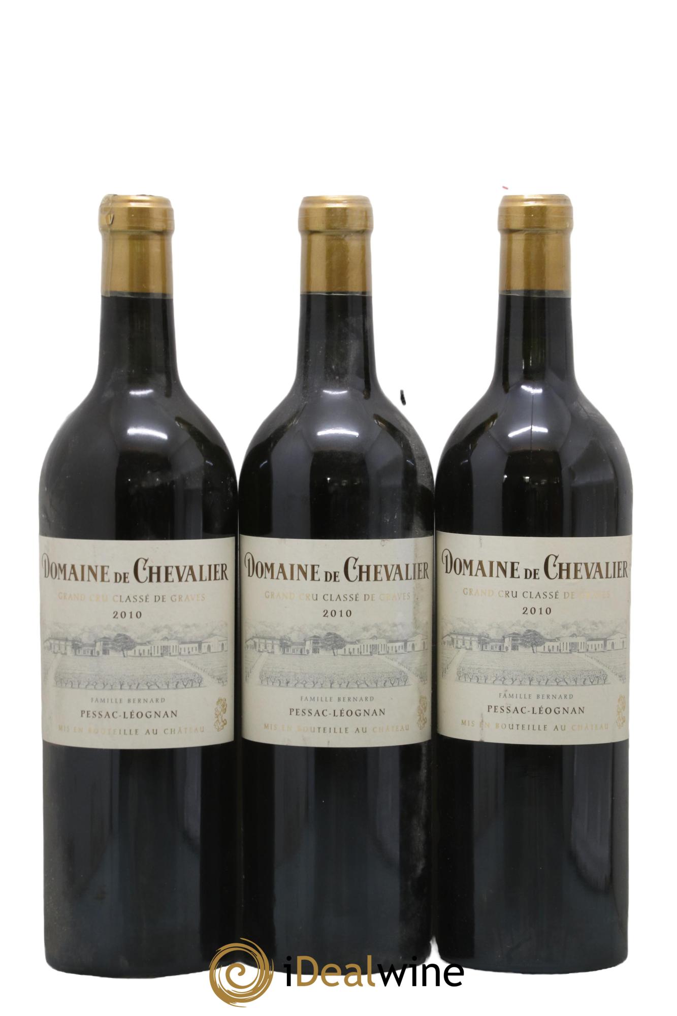 Domaine de Chevalier Cru Classé de Graves 2010 - Lotto di 3 bottiglie - 0