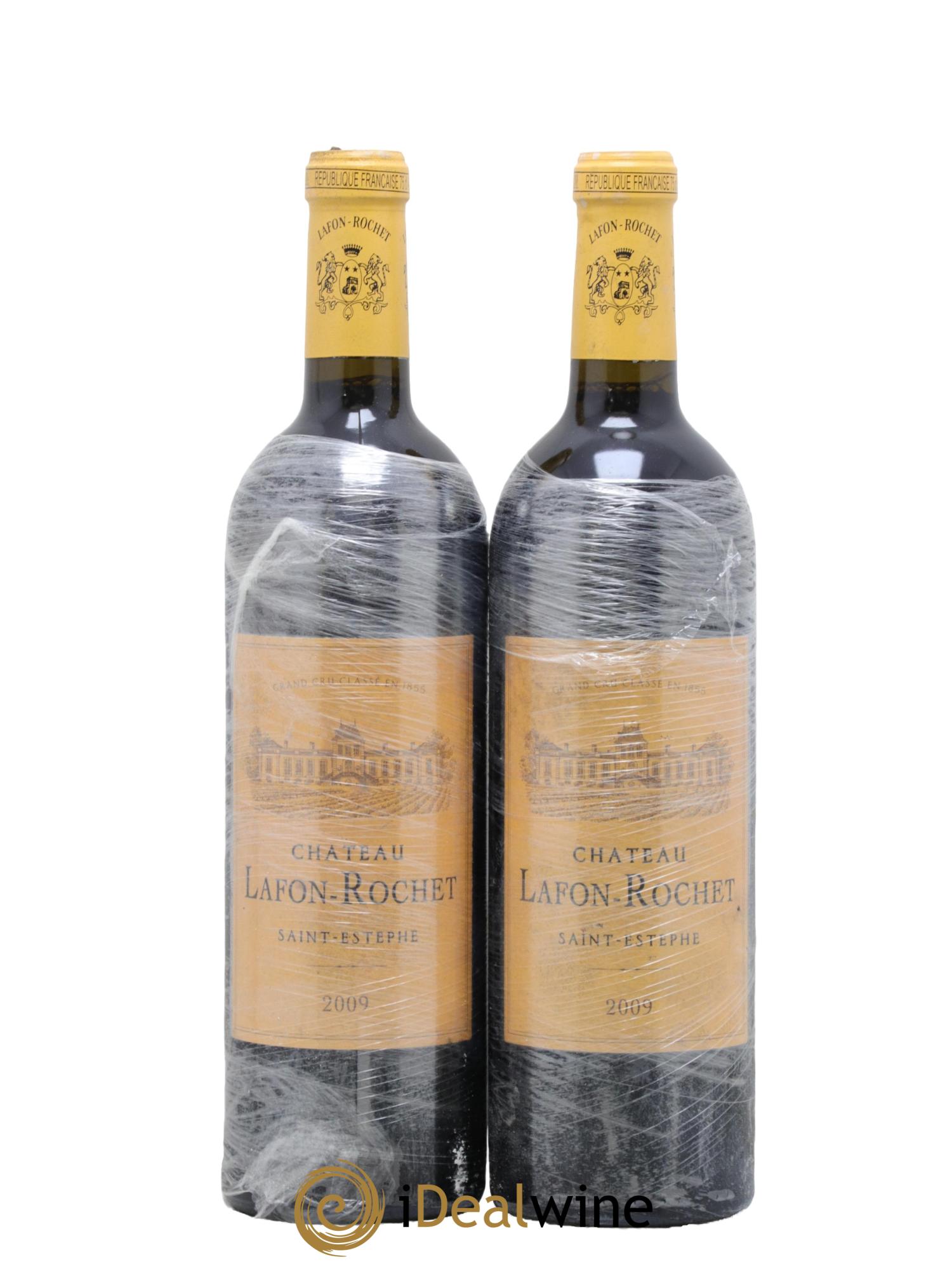 Château Lafon Rochet 4ème Grand Cru Classé 2009 - Posten von 2 Flaschen - 0