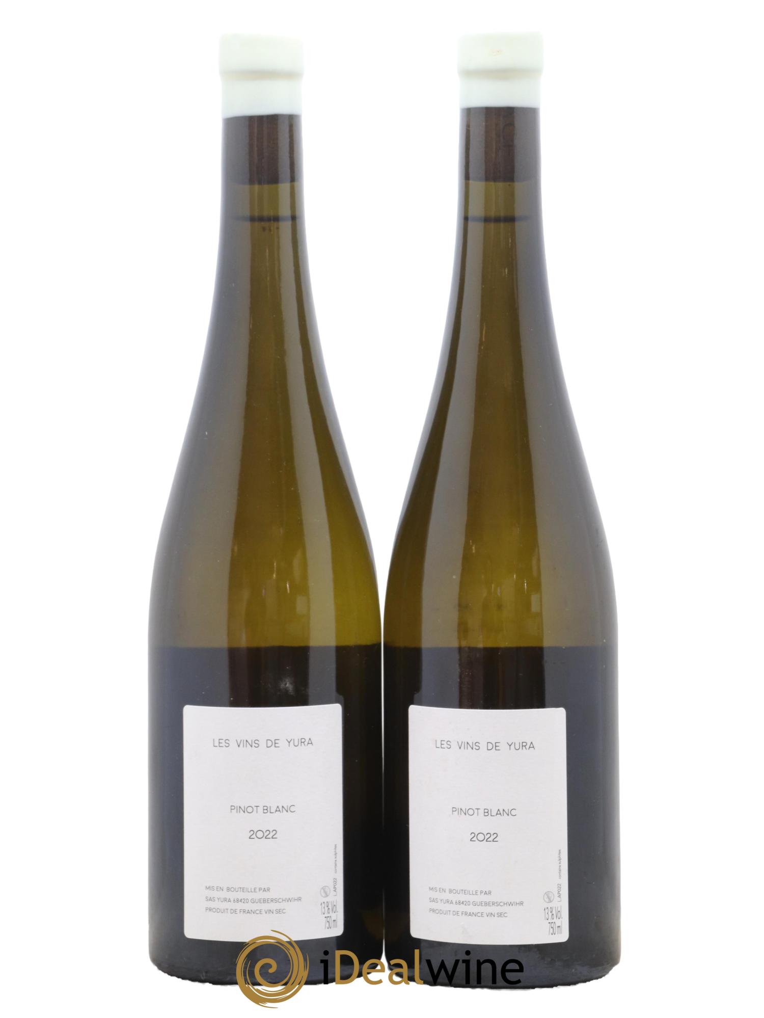 Alsace L'abeille et le papillon Jintaro Yura 2022 - Lot de 2 bouteilles - 1