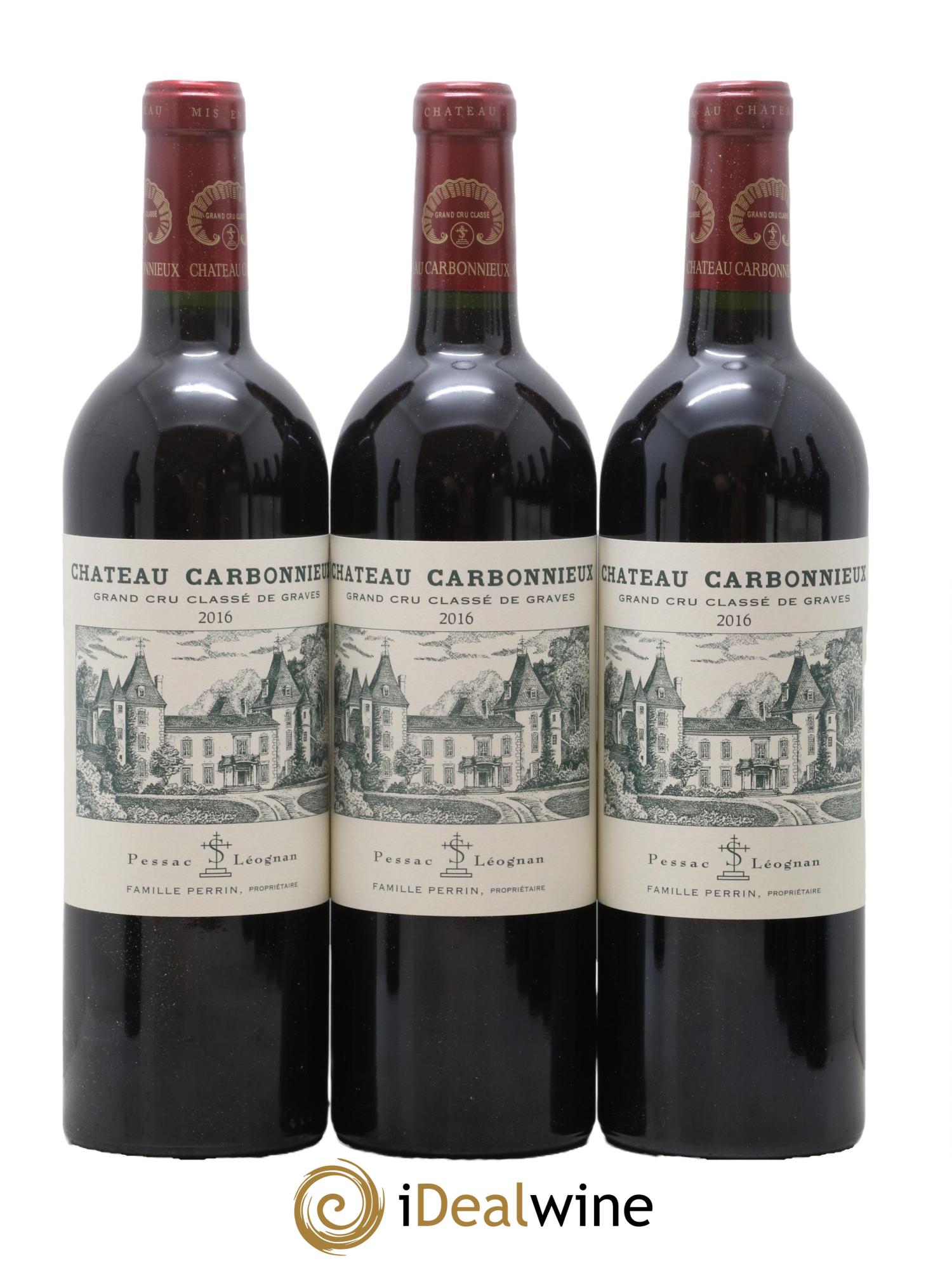 Château Carbonnieux Cru Classé de Graves 2016 - Lot de 12 bouteilles - 4
