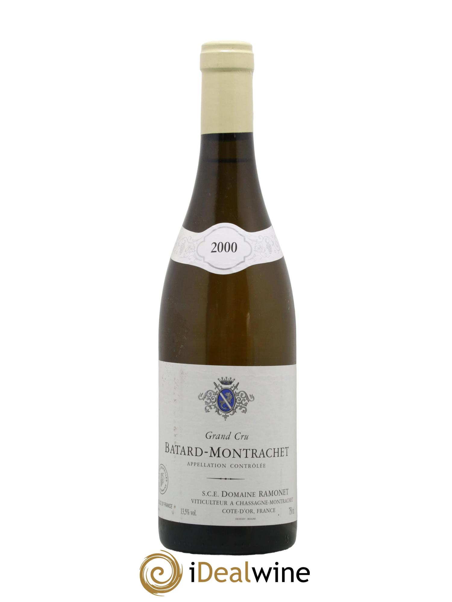 Bâtard-Montrachet Grand Cru Ramonet (Domaine) 2000 - Posten von 1 Flasche - 0