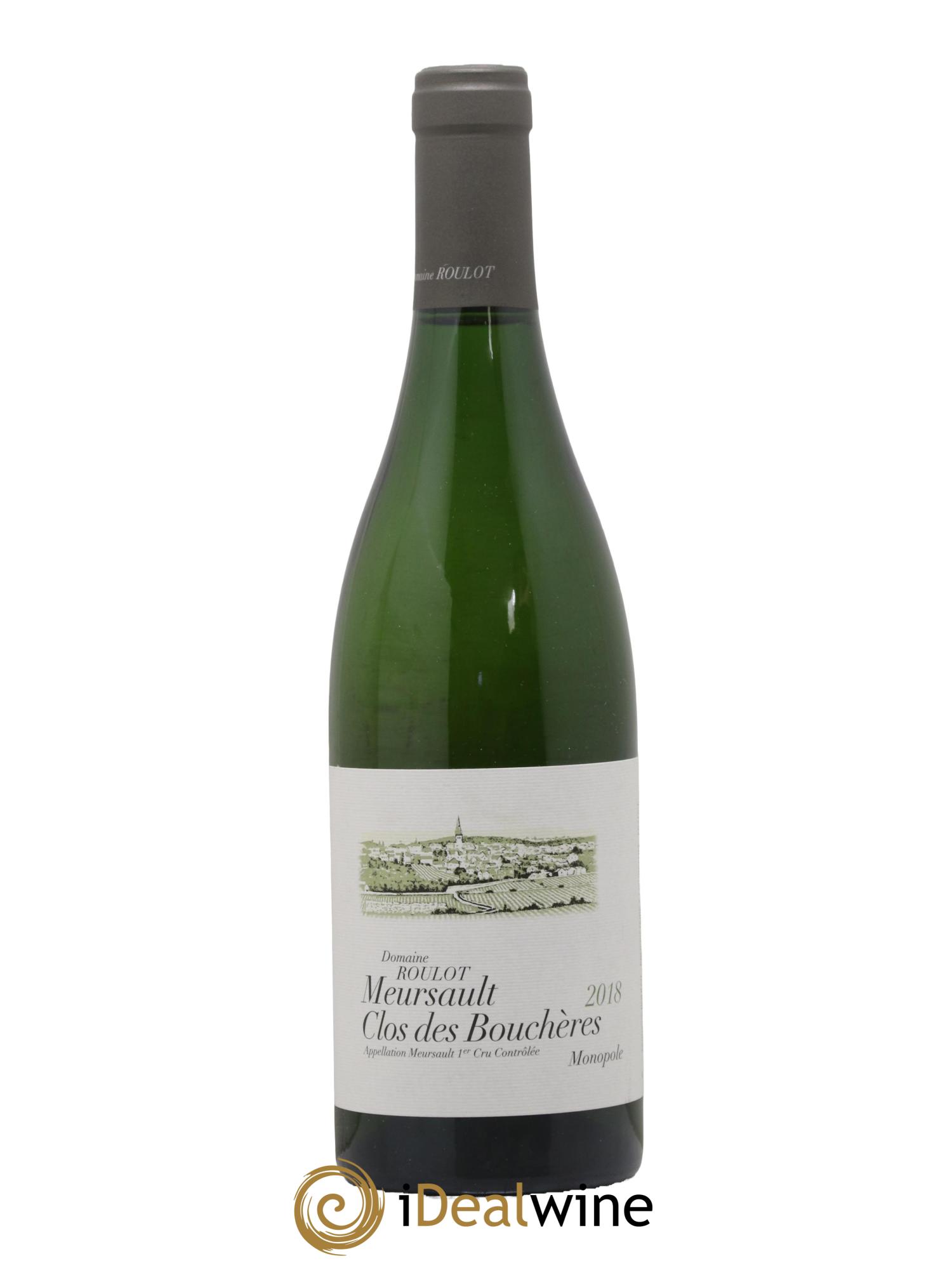 Meursault 1er Cru Clos des Bouchères Roulot (Domaine) 2018 - Lot de 1 bouteille - 0