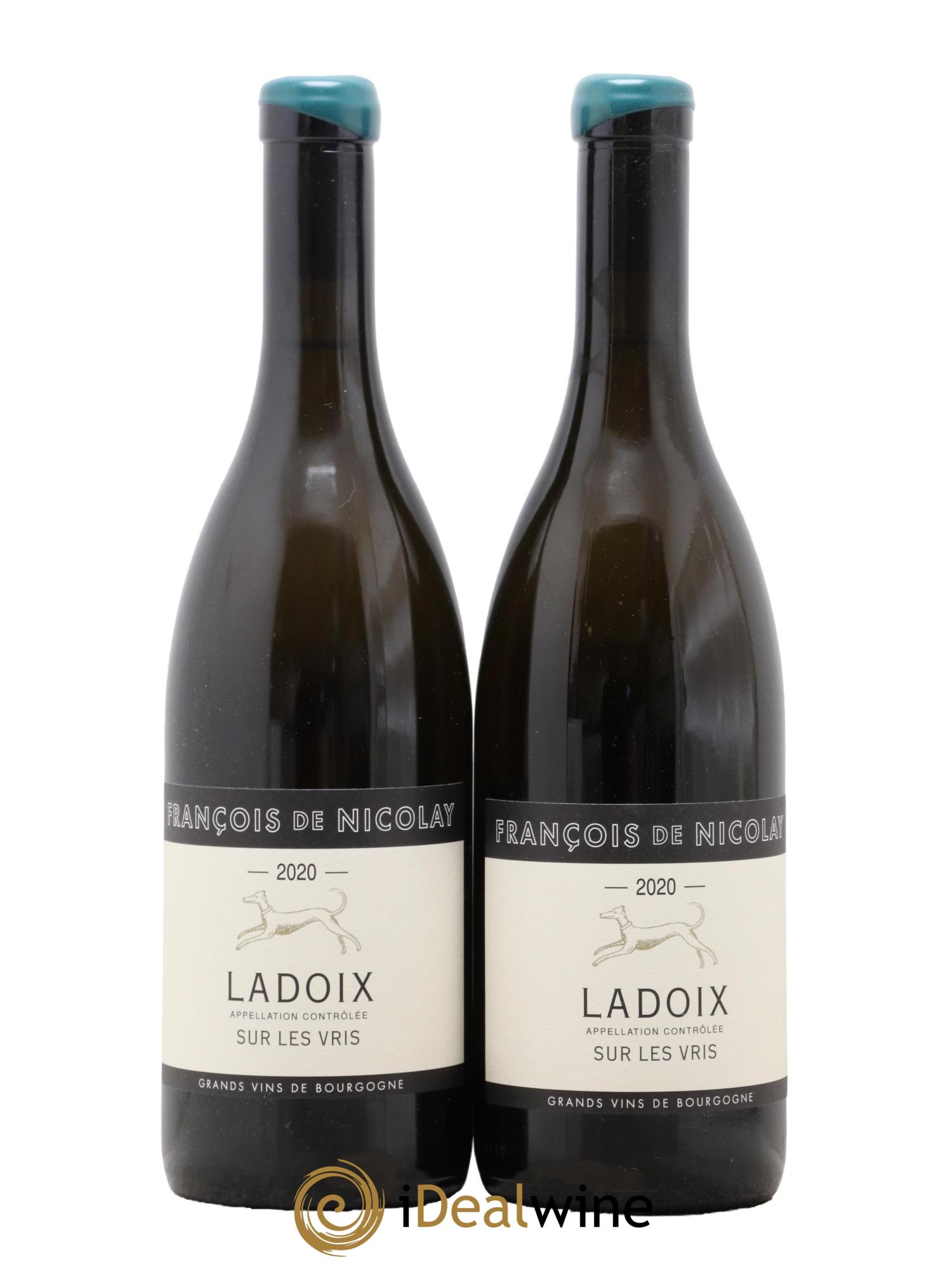 Ladoix Sur les Vris Francois de Nicolay 2020 - Lot de 2 bouteilles - 0