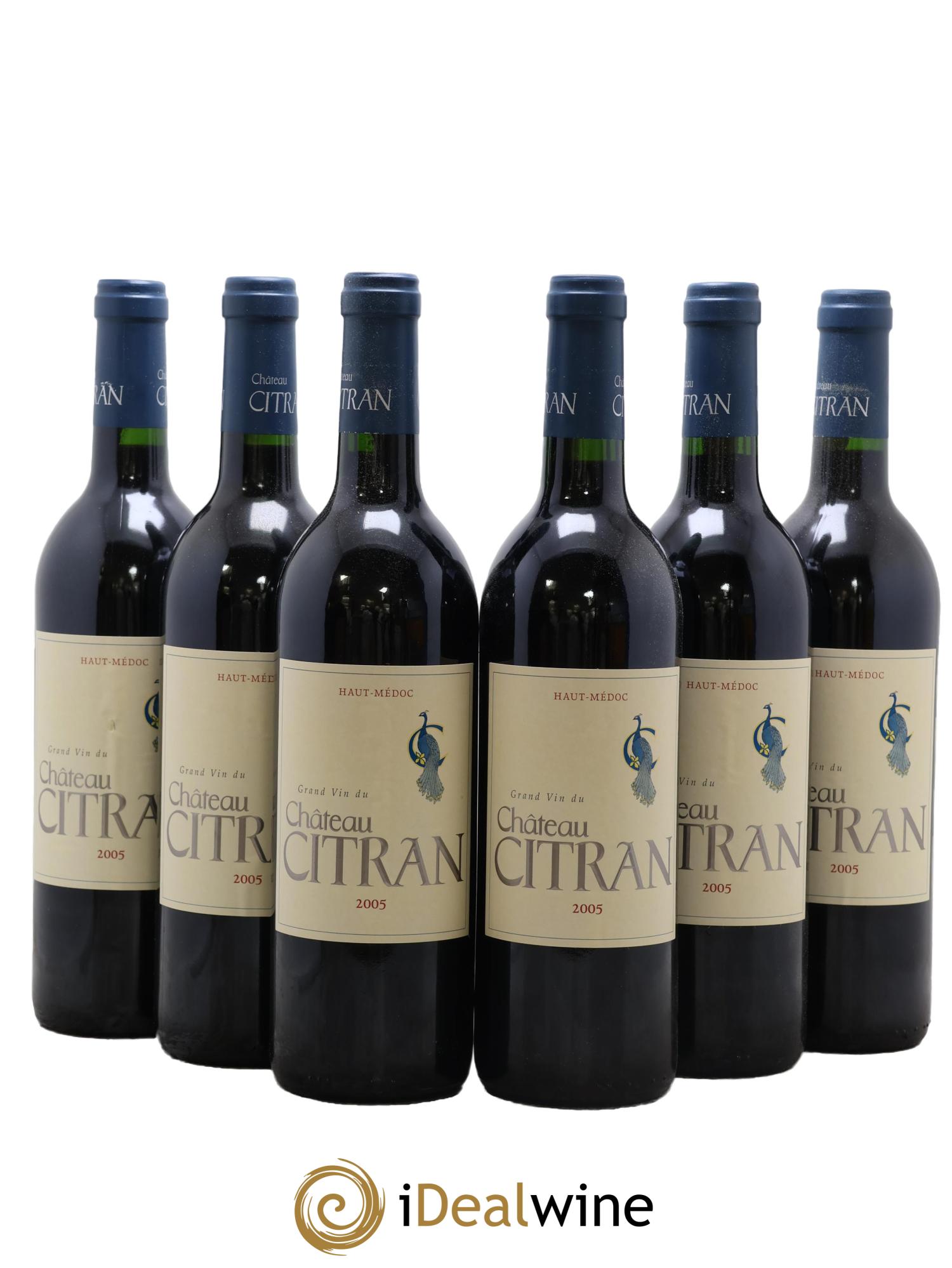Château Citran Cru Bourgeois 2005 - Posten von 6 Flaschen - 0