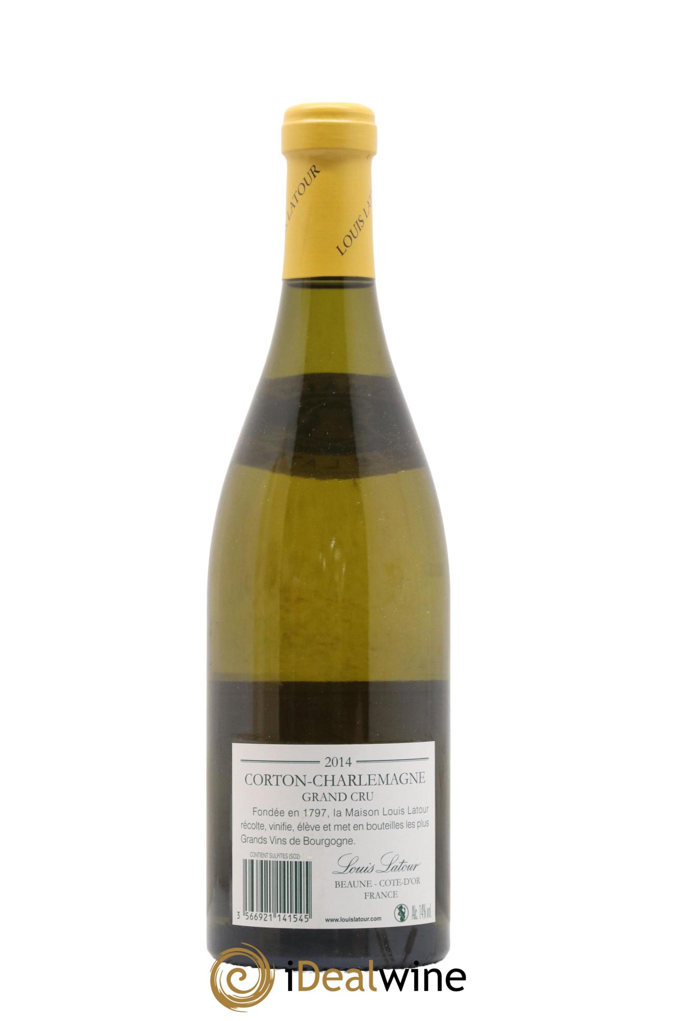 Corton-Charlemagne Grand Cru Louis Latour 2014 - Posten von 1 Flasche - 2