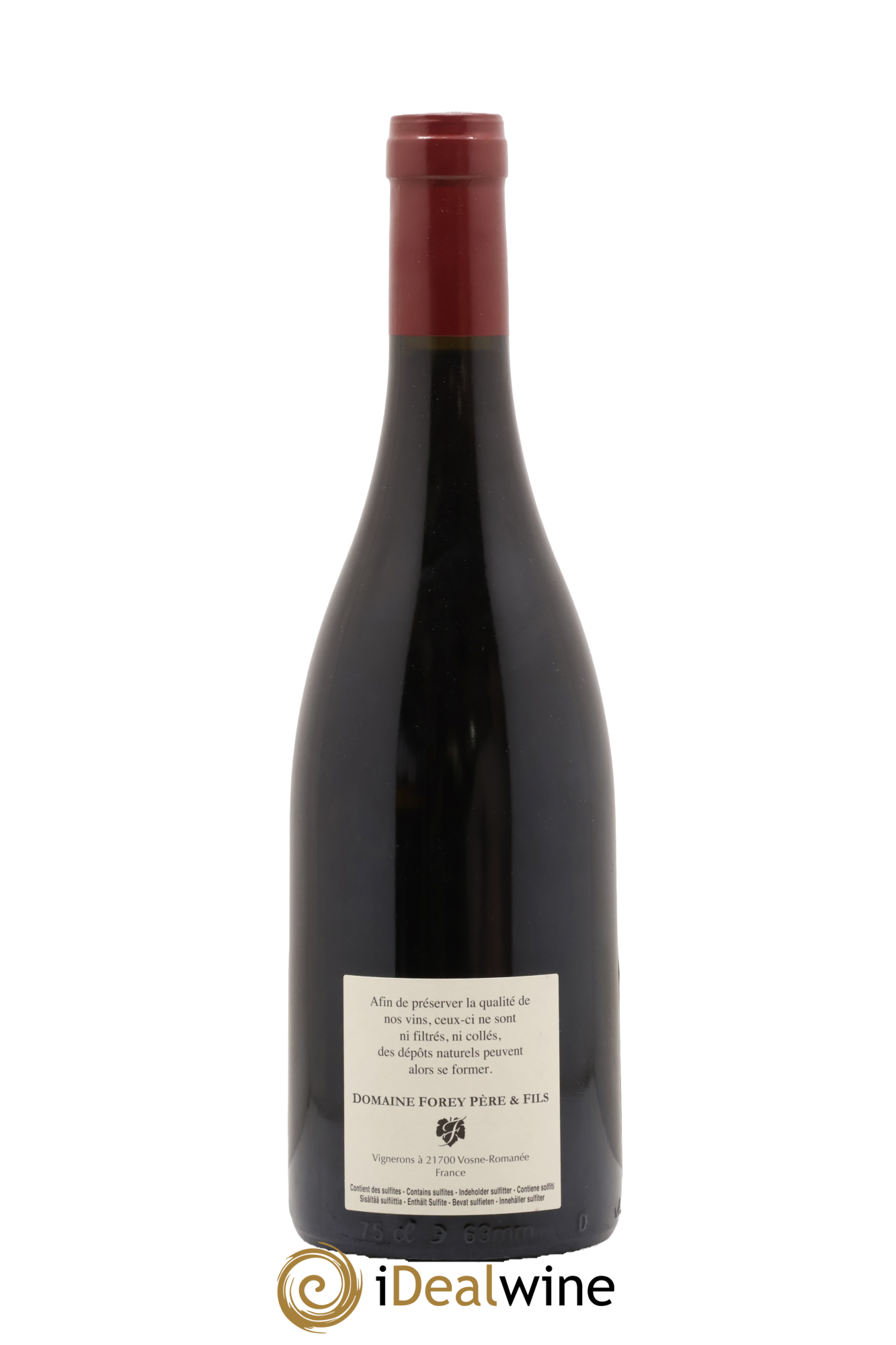 Vosne-Romanée 1er Cru Les Gaudichots Forey Père et Fils (Domaine) 2021 - Lot of 1 bottle - 1