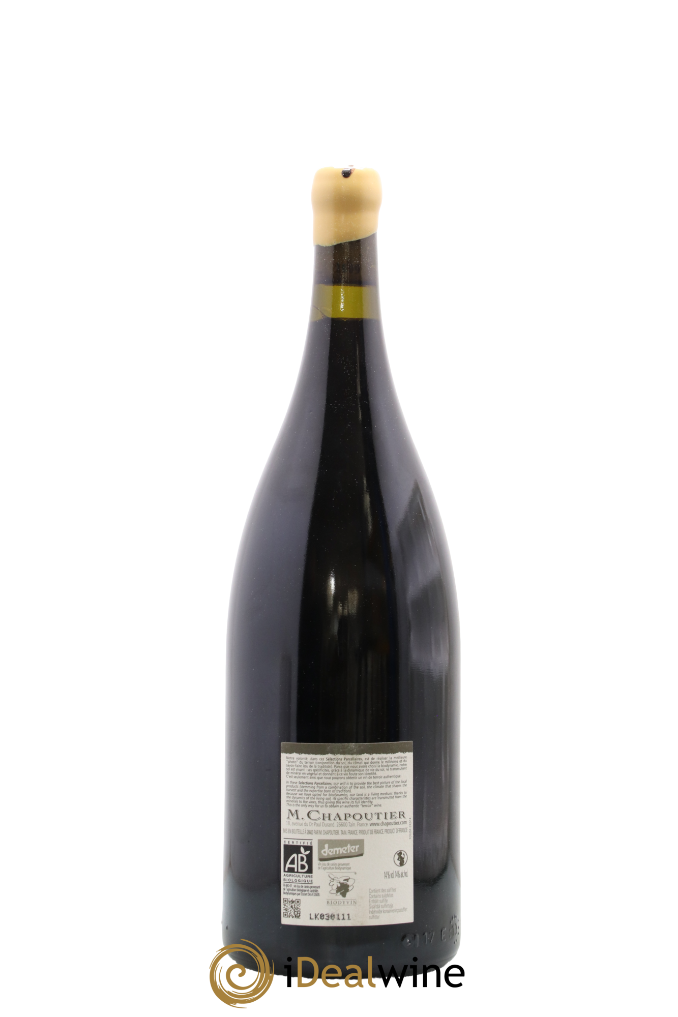 Hermitage Ermitage Le Méal Chapoutier 2009 - Lot de 1 magnum - 1