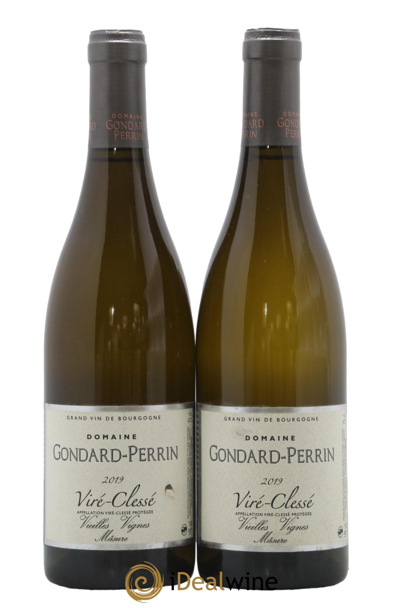 Viré-Clessé Cuvée Vieilles Vignes Mâsure Gondard-Perrin 2019 - Lot de 2 bouteilles - 0